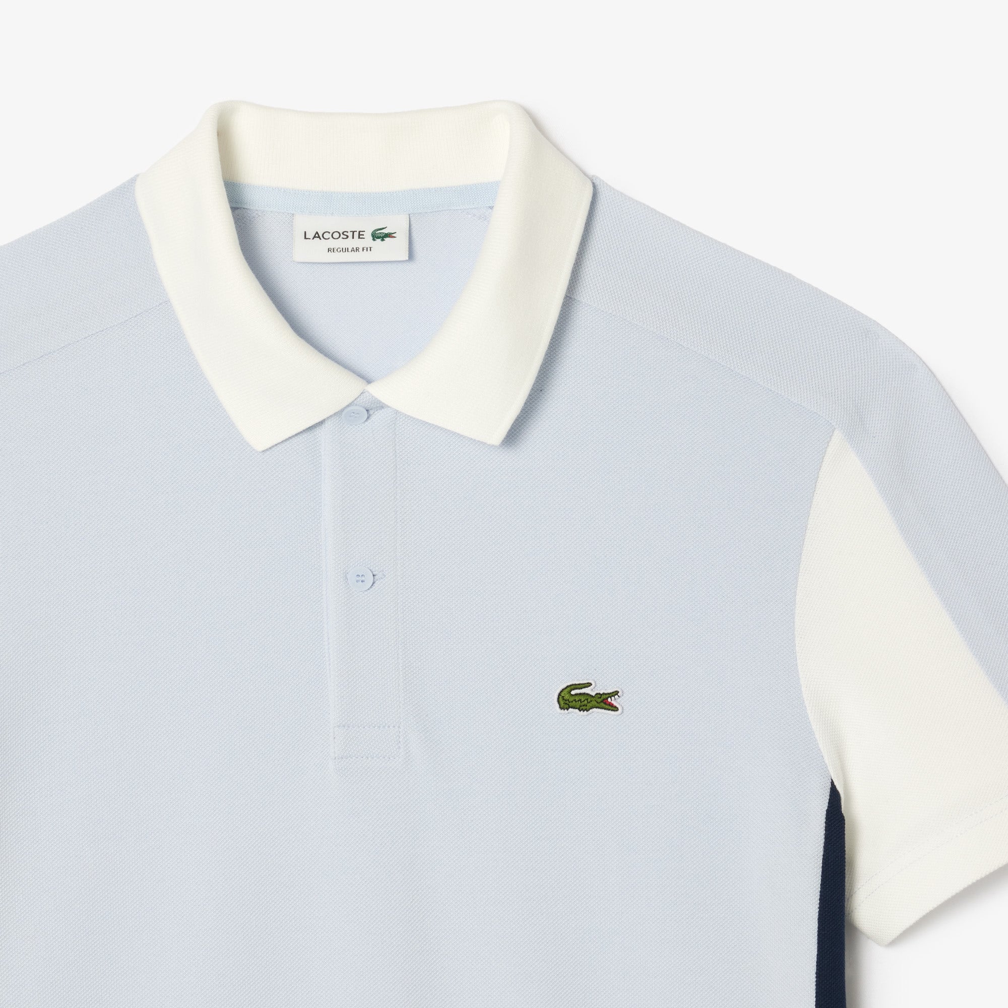 Regular Fit Colour-Block Polo Shirt