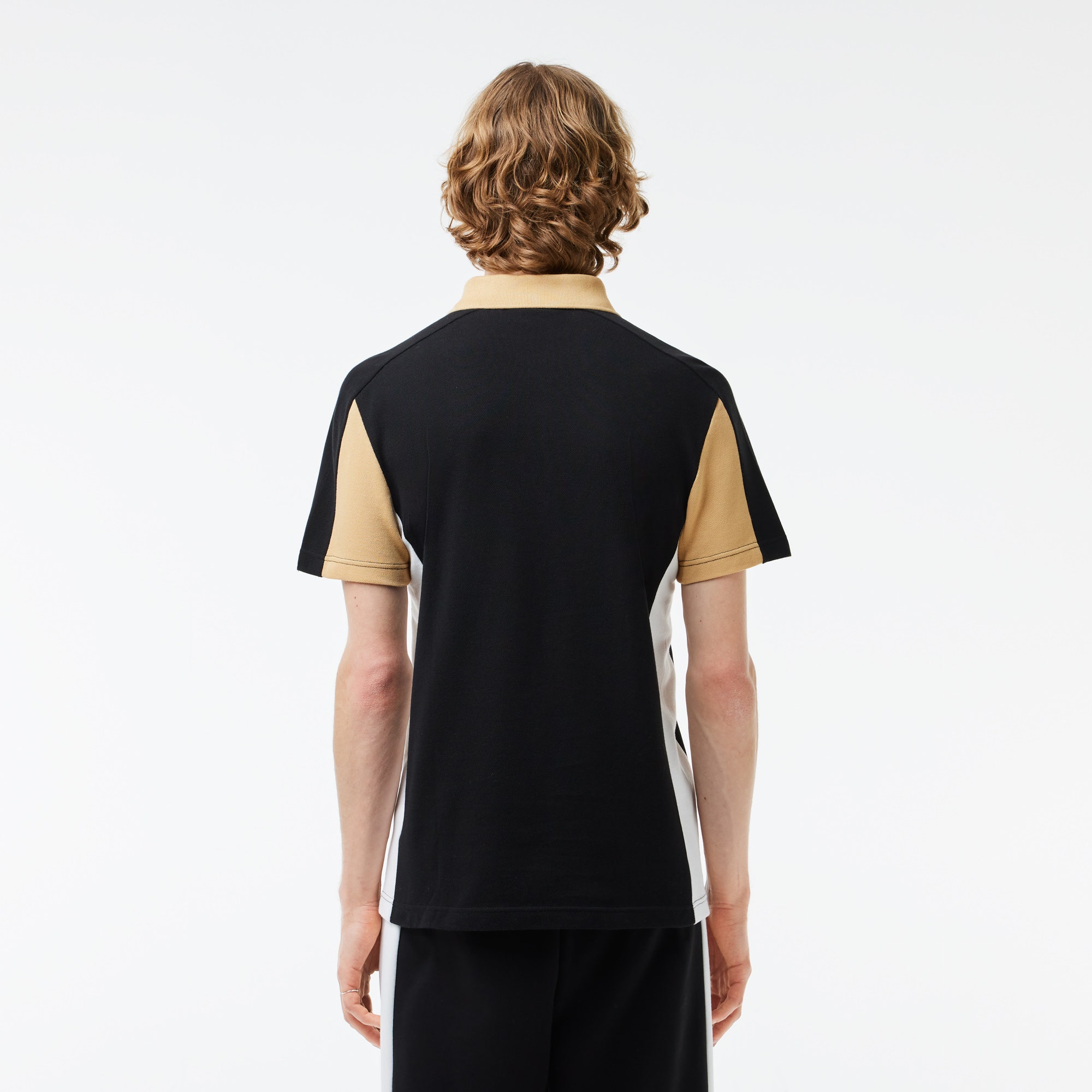 Regular Fit Colour-Block Polo Shirt