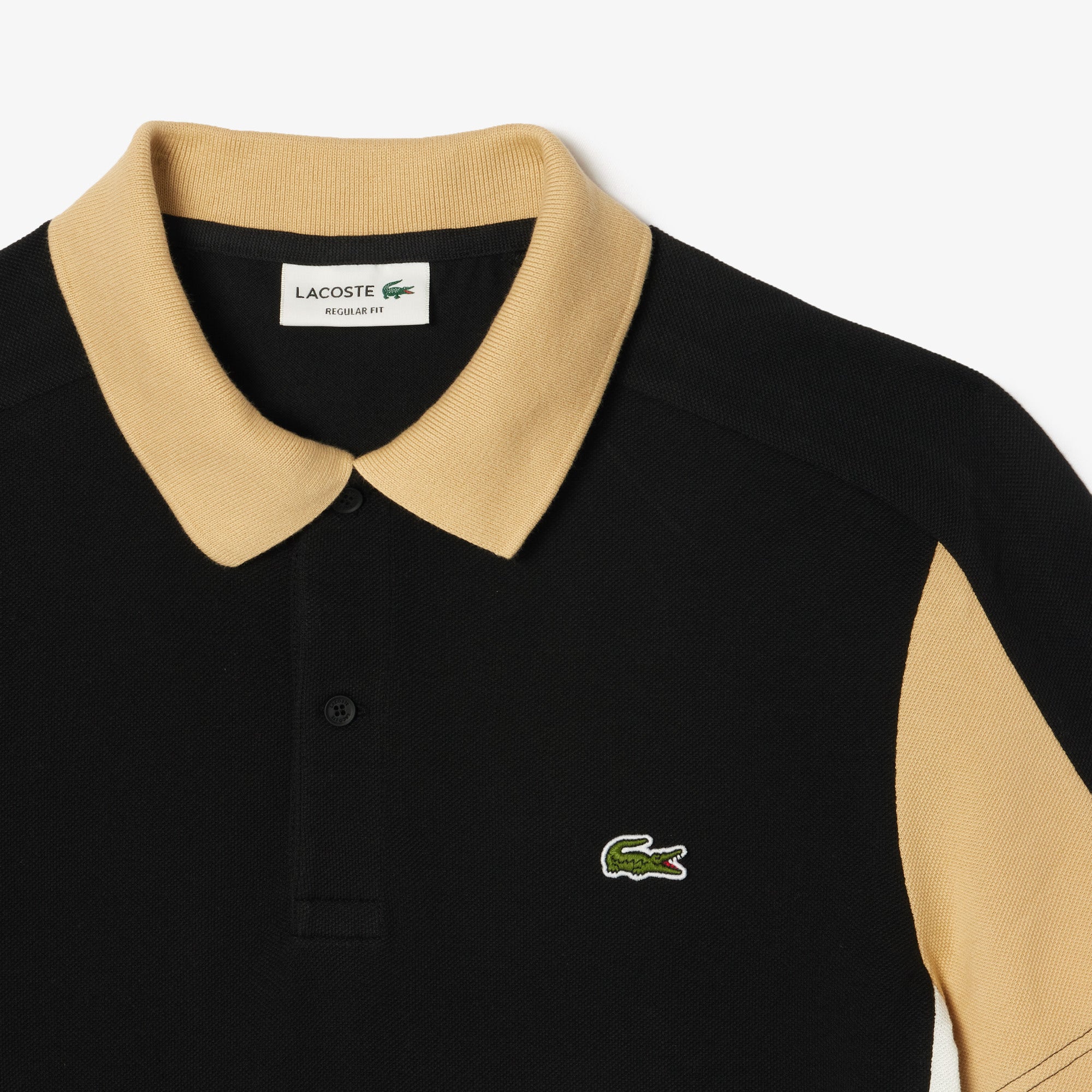 Regular Fit Colour-Block Polo Shirt
