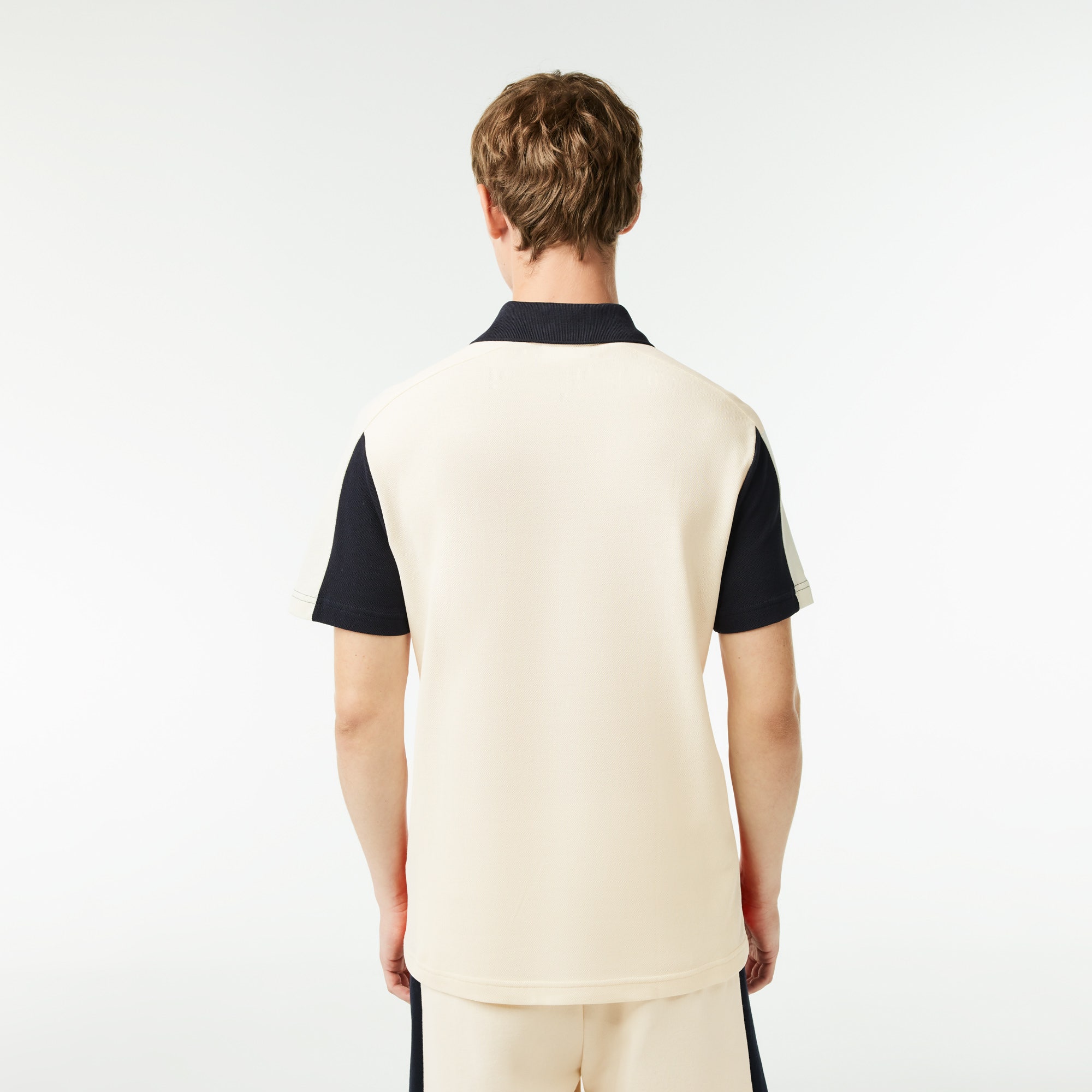 Regular Fit Colour-Block Polo Shirt