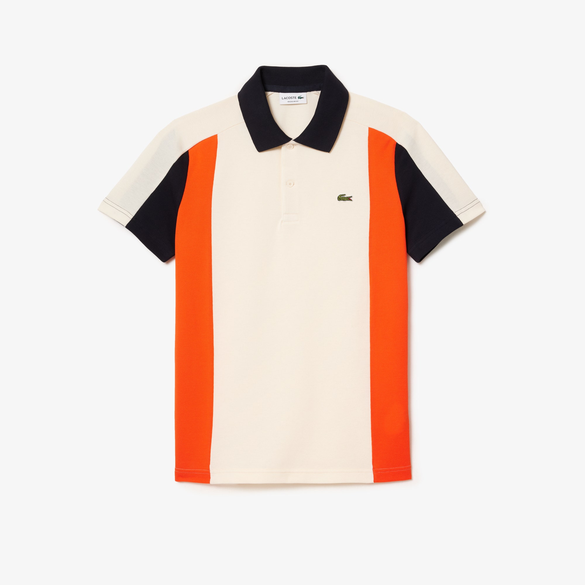 Regular Fit Colour-Block Polo Shirt