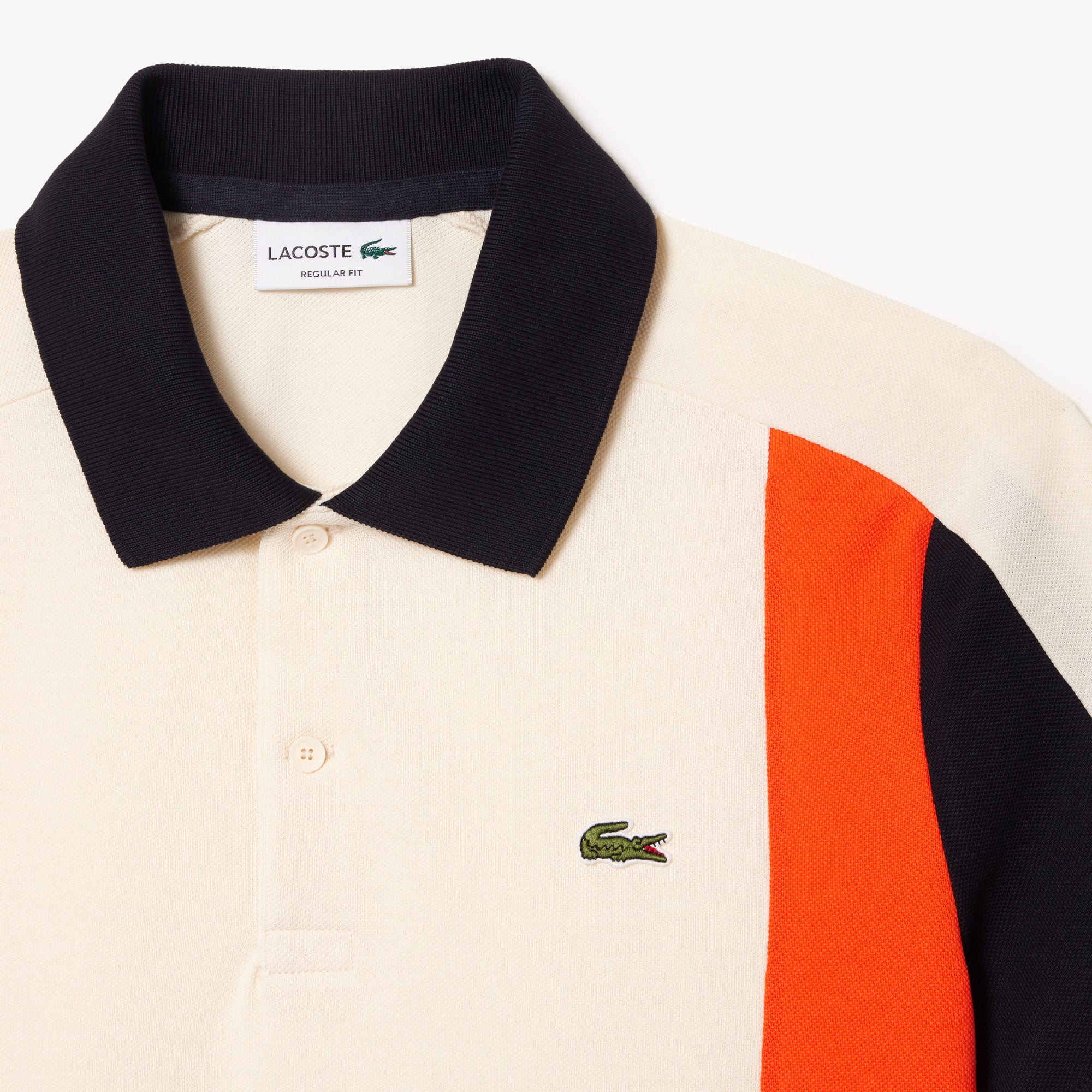 Regular Fit Colour-Block Polo Shirt