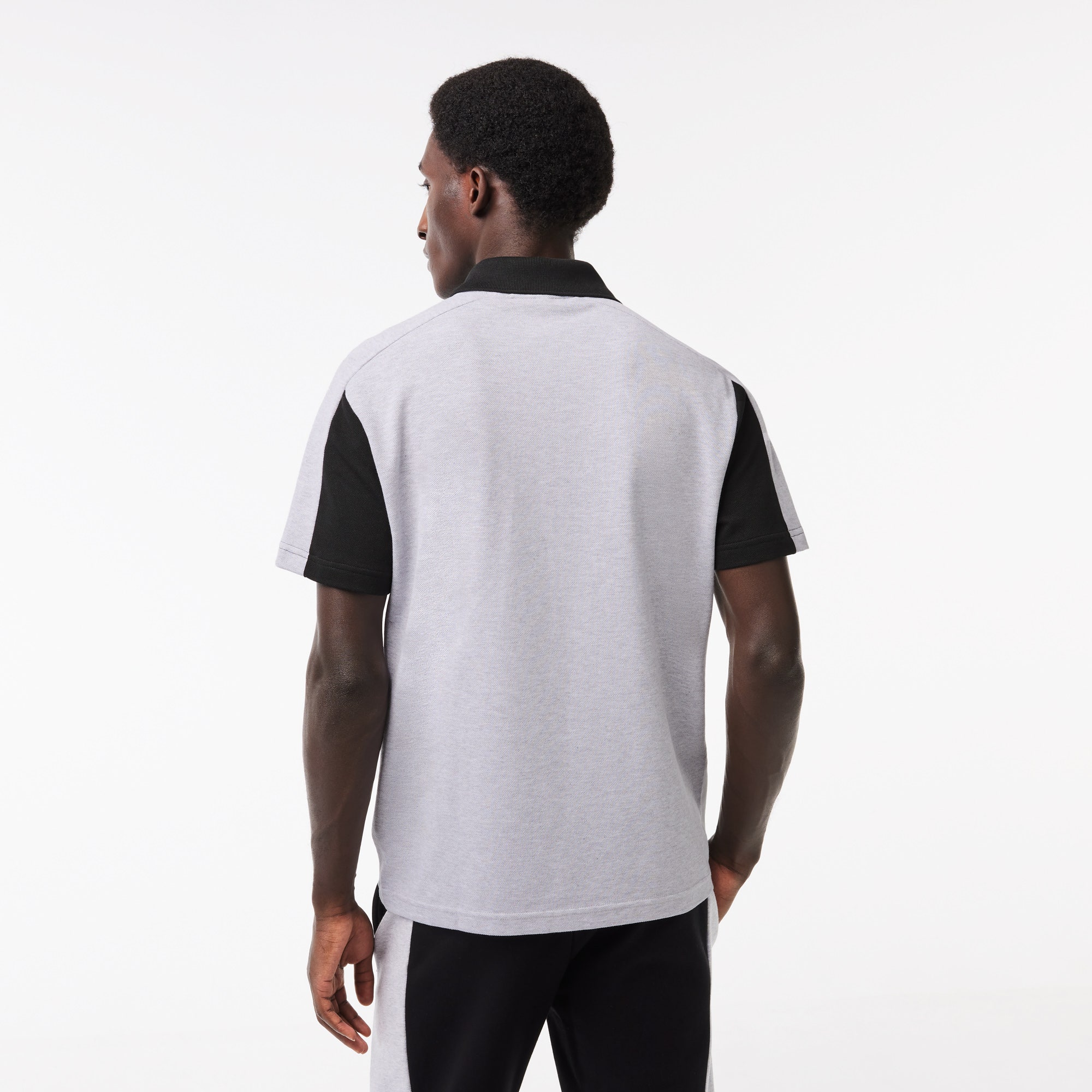 Regular Fit Colour-Block Polo Shirt
