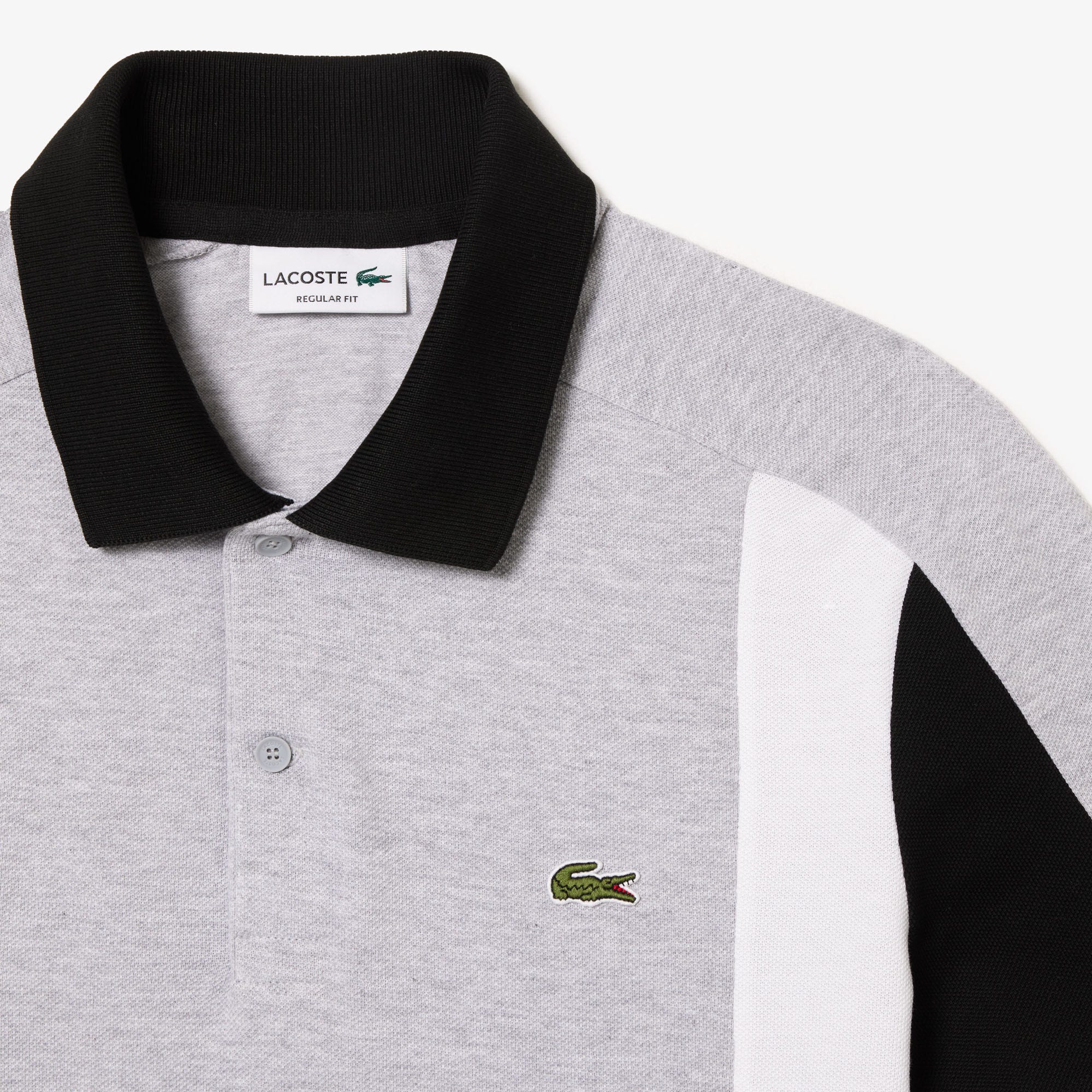 Regular Fit Colour-Block Polo Shirt