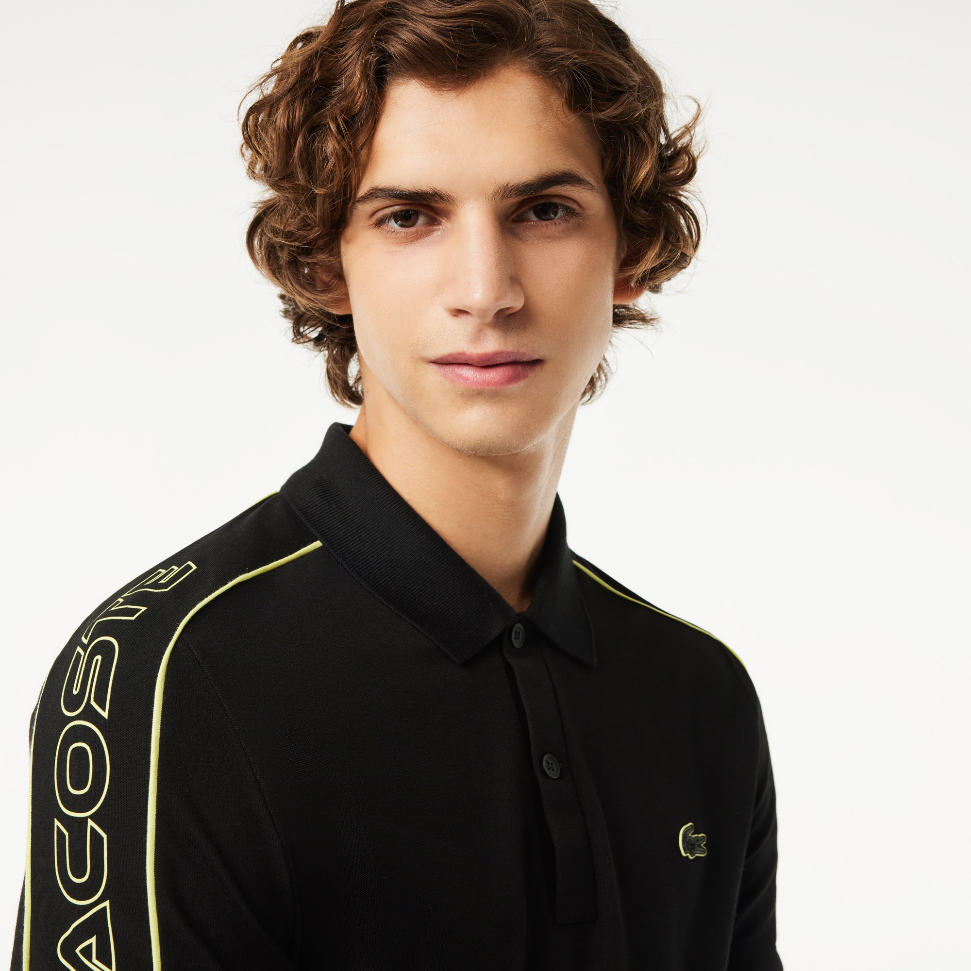 Slim Fit Lacoste Movement Polo Shirt Technical Pique
