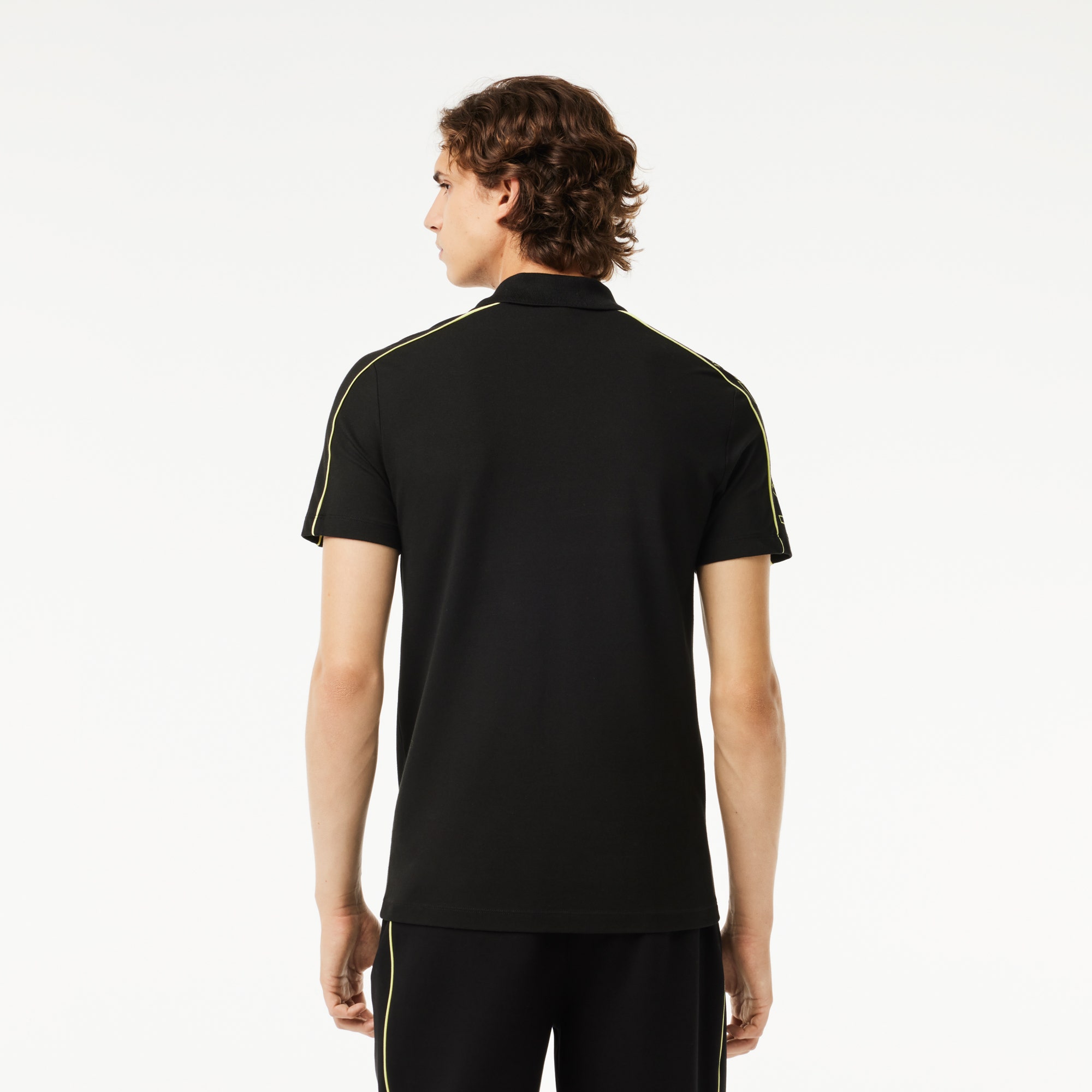 Slim Fit Lacoste Movement Polo Shirt Technical Pique