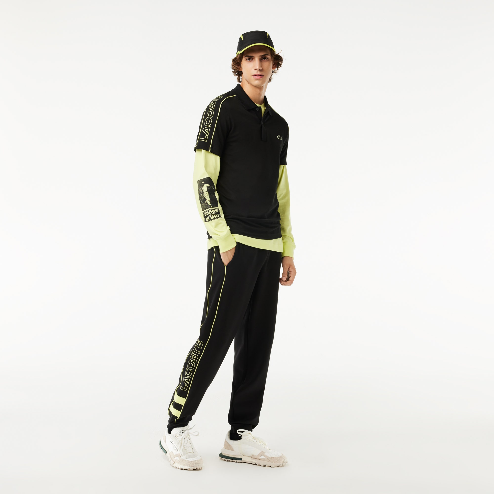Slim Fit Lacoste Movement Polo Shirt Technical Pique