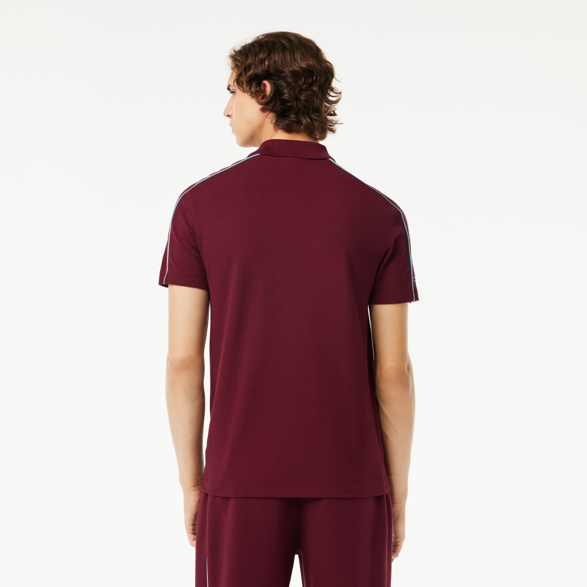 Slim Fit Lacoste Movement Polo Shirt Technical Pique