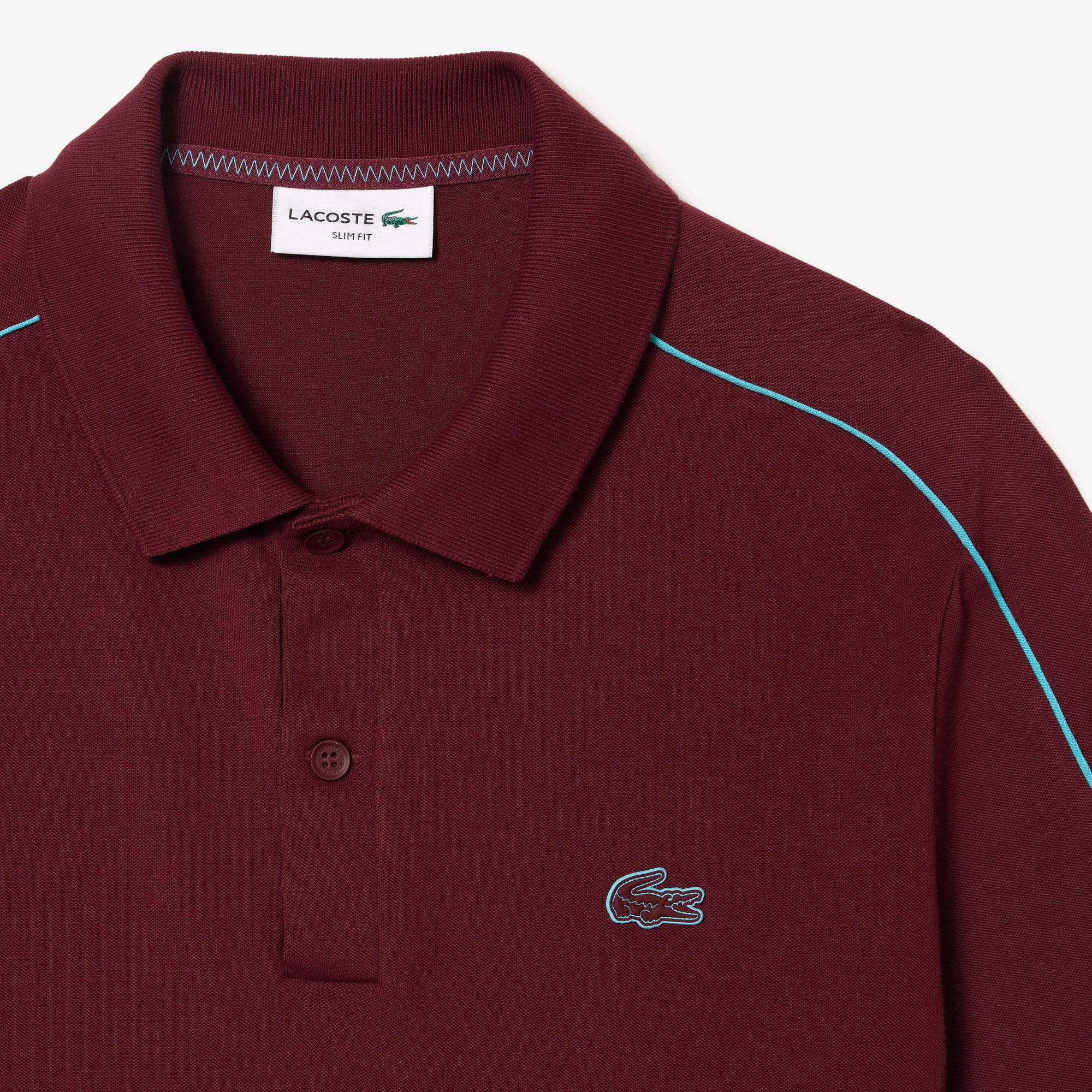 Slim Fit Lacoste Movement Polo Shirt Technical Pique