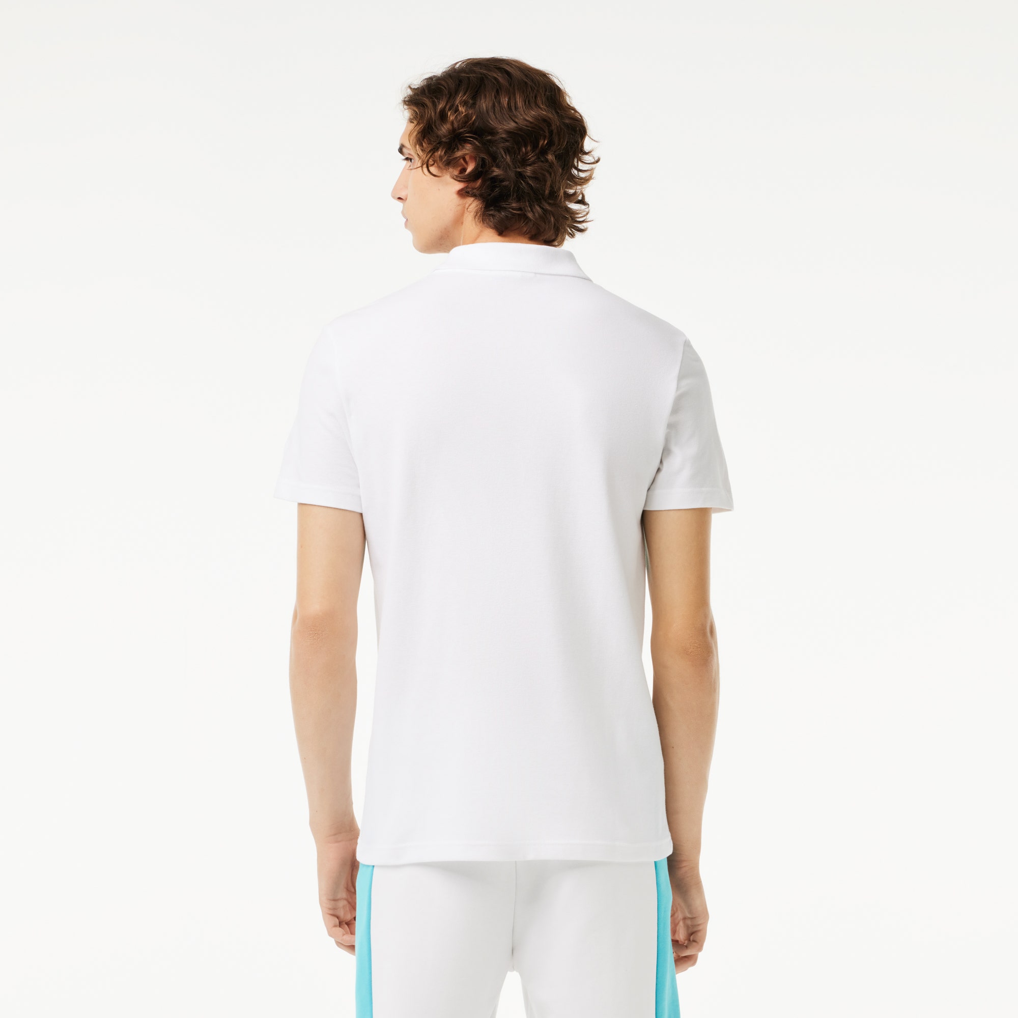 Regular Fit Stretch Mini Pique Polo Shirt