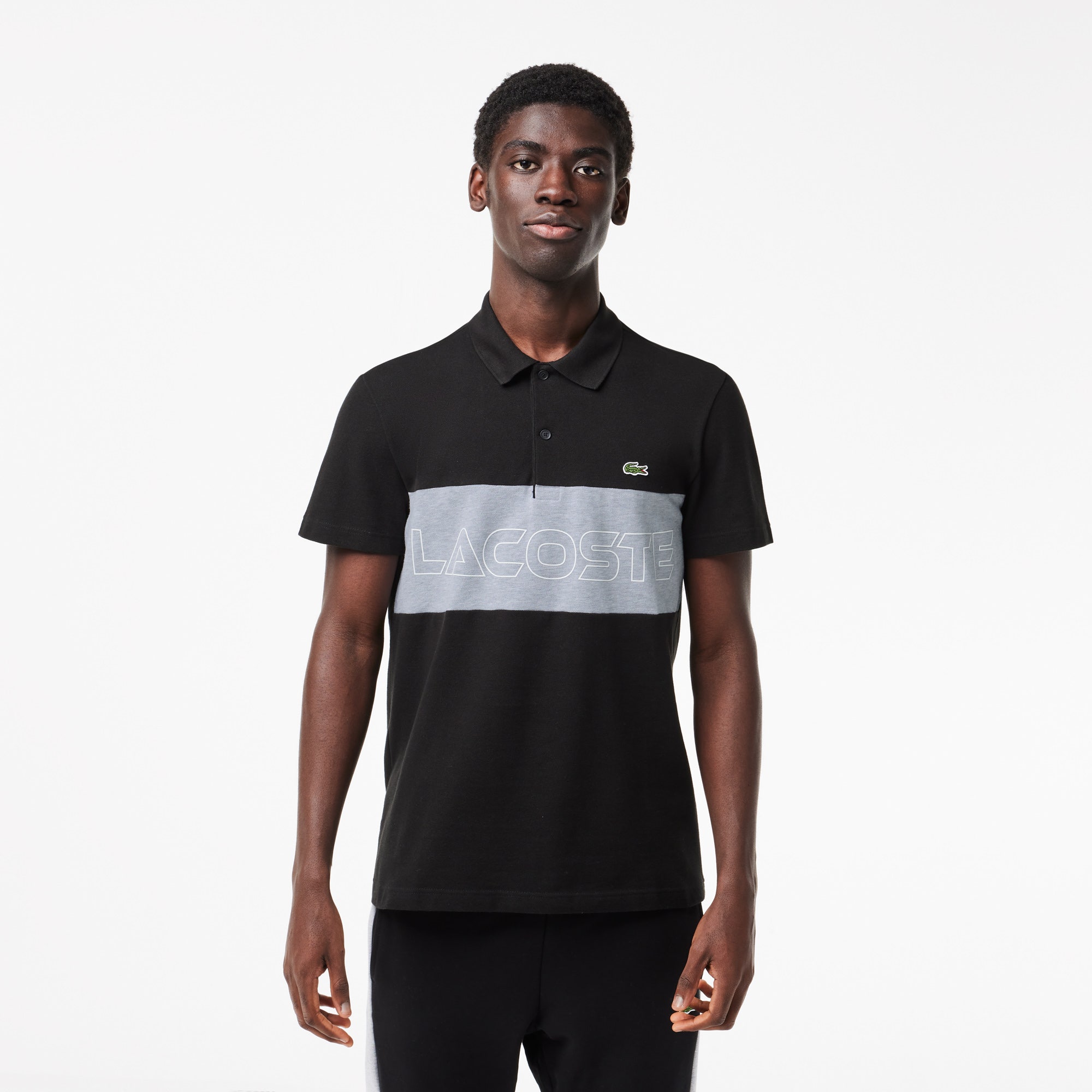 Regular Fit Stretch Mini Pique Polo Shirt