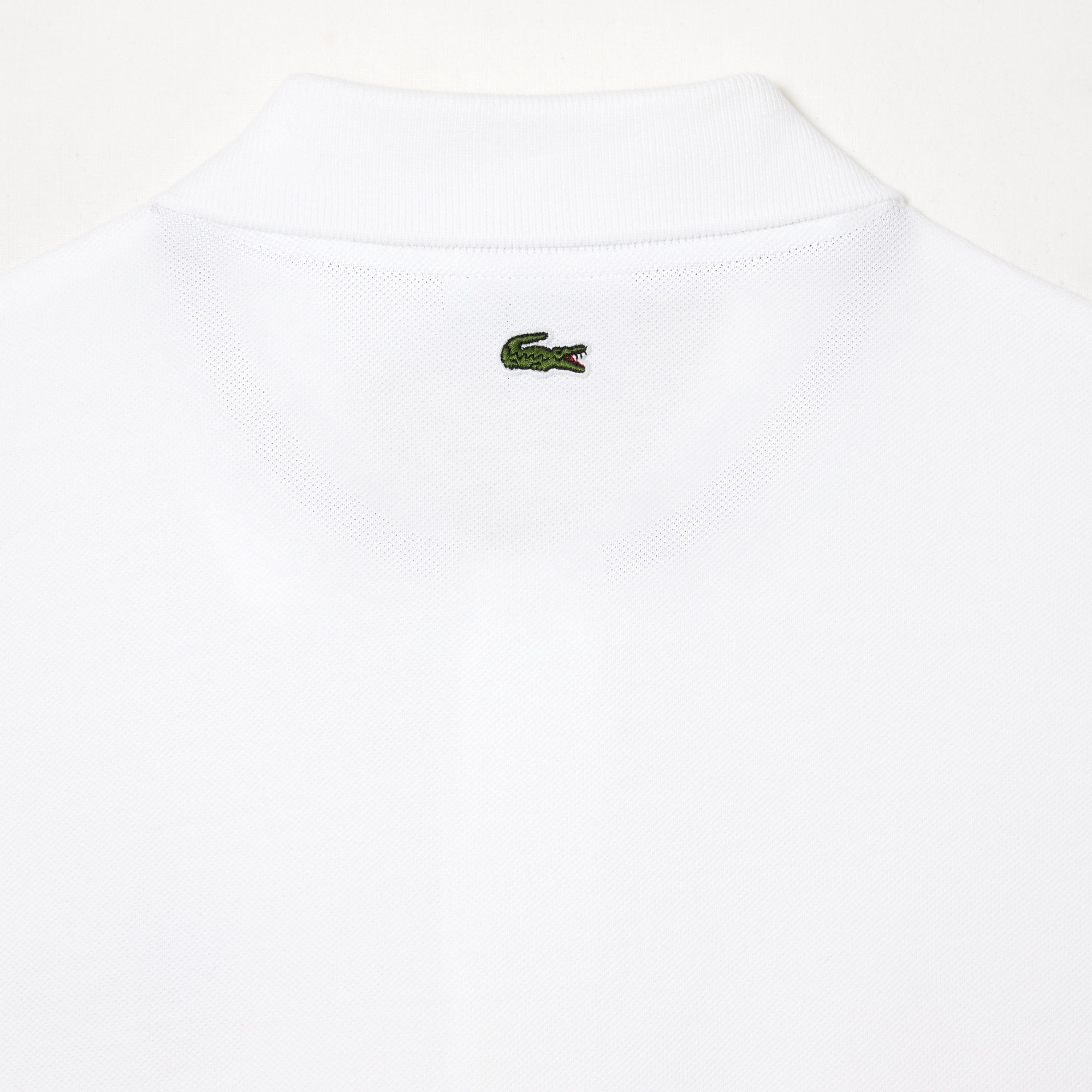 Cotton Pique L.12.12 Badge Detail Polo Shirt