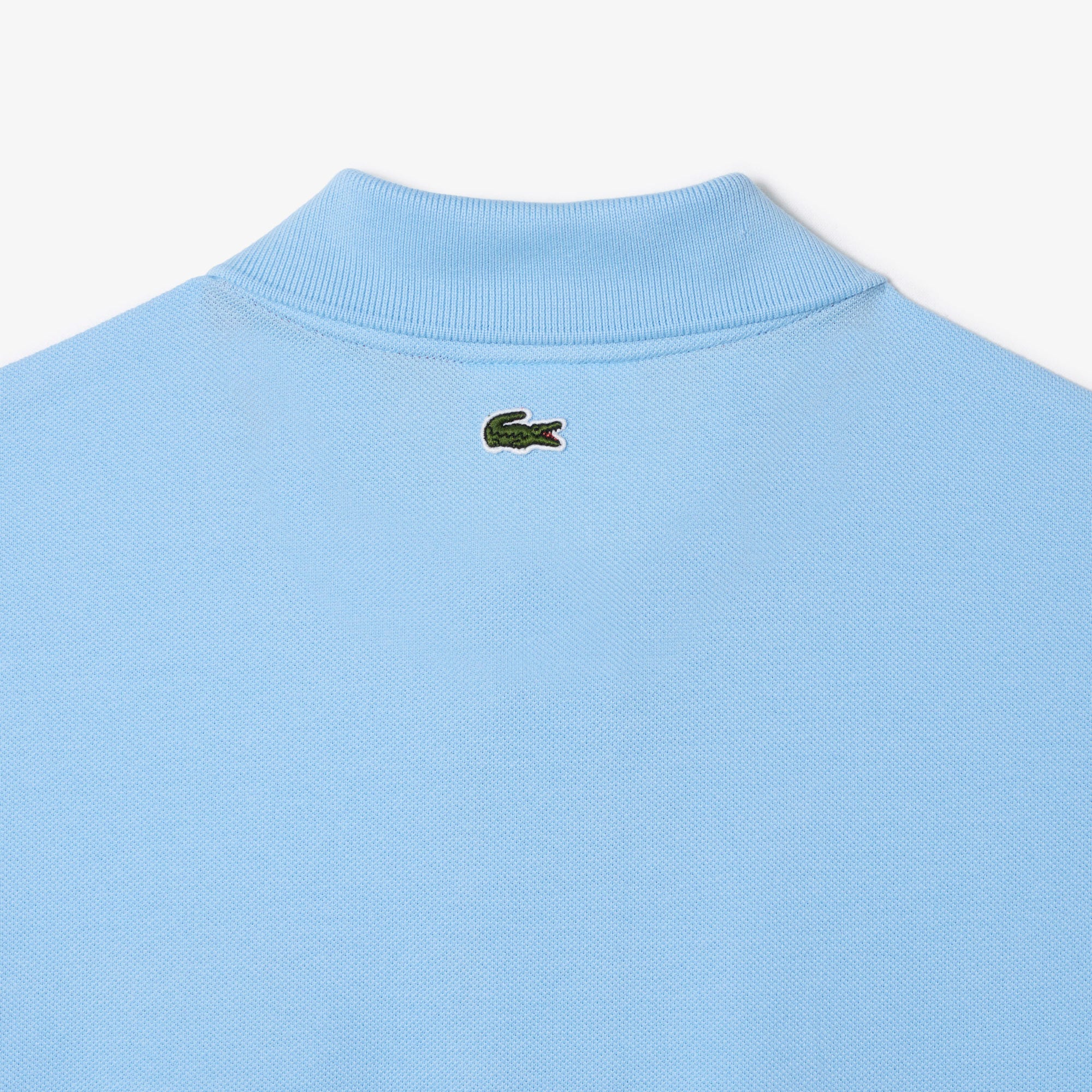 Cotton Pique L.12.12 Badge Detail Polo Shirt