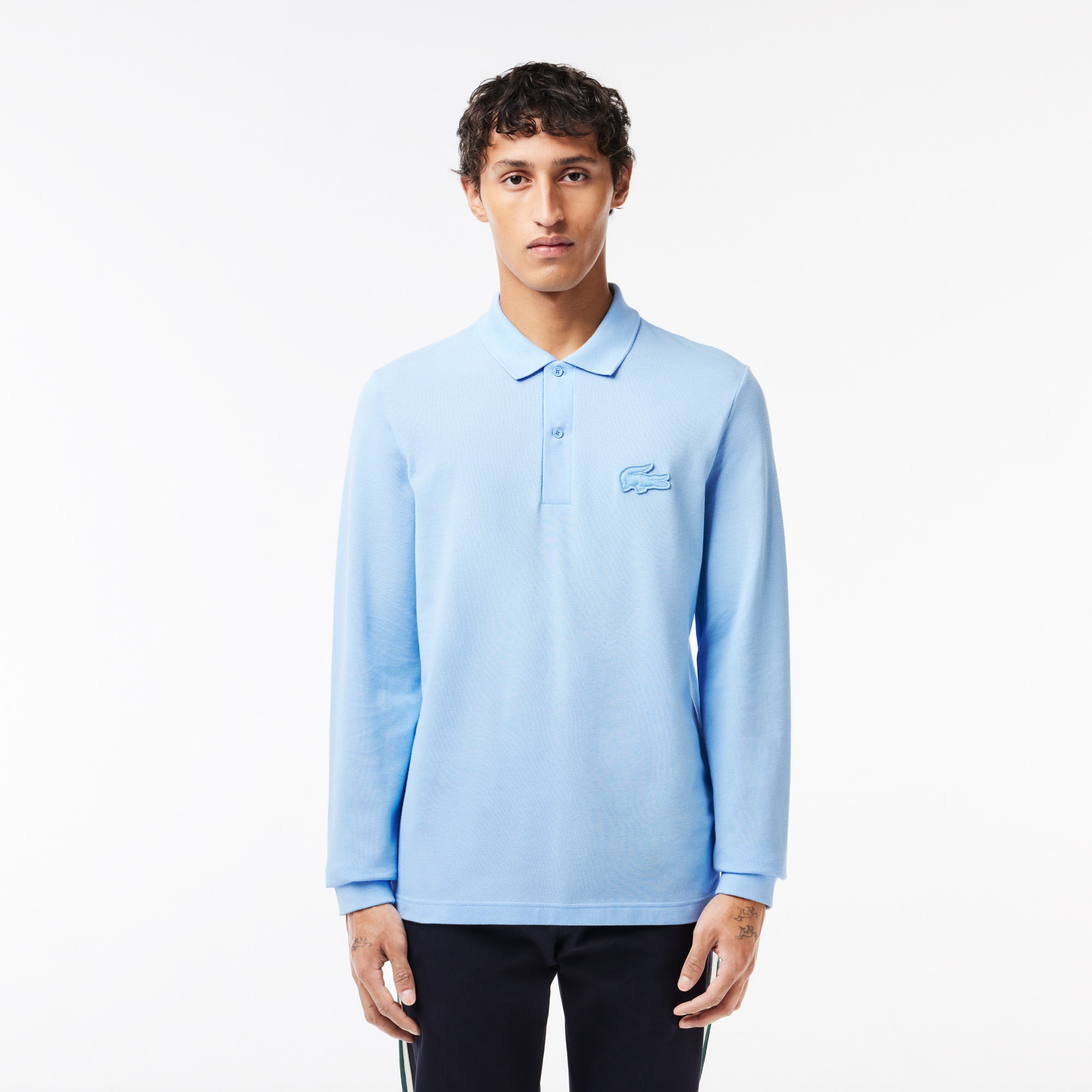 Original L.12.12 Long Sleeve Pique Polo Shirt
