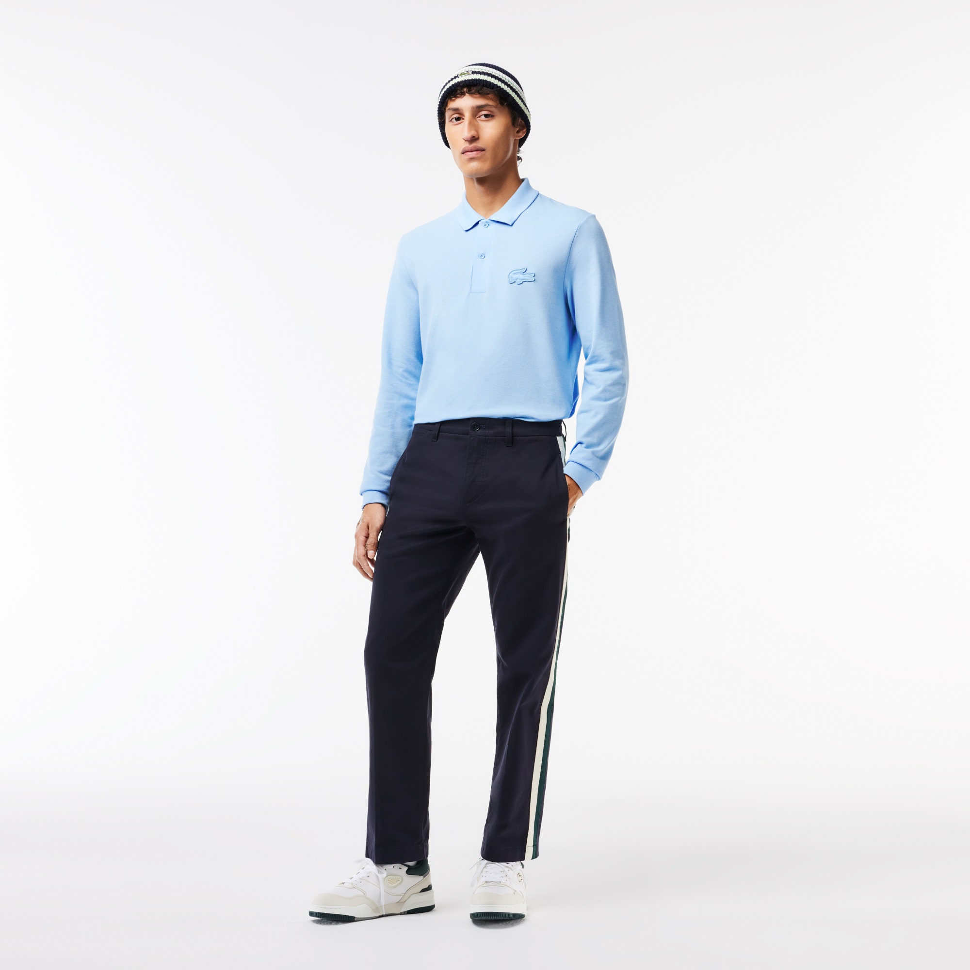 Original L.12.12 Long Sleeve Pique Polo Shirt