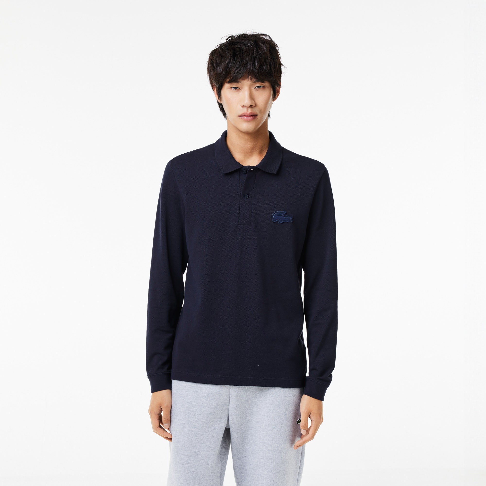 Original L.12.12 Long Sleeve Pique Polo Shirt