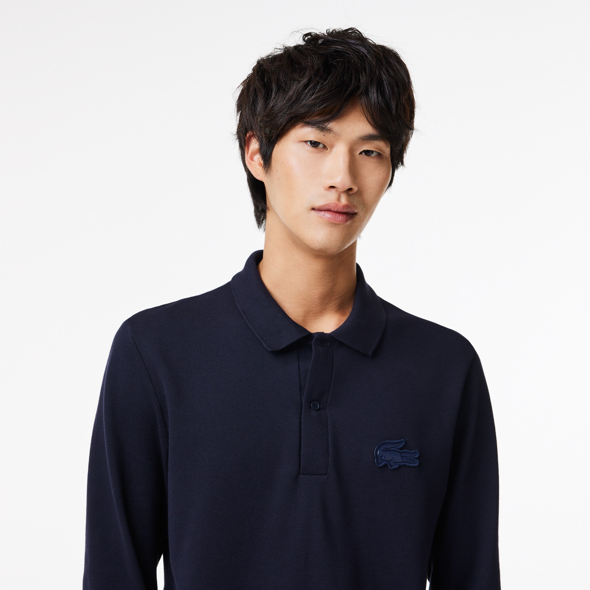 Original L.12.12 Long Sleeve Pique Polo Shirt