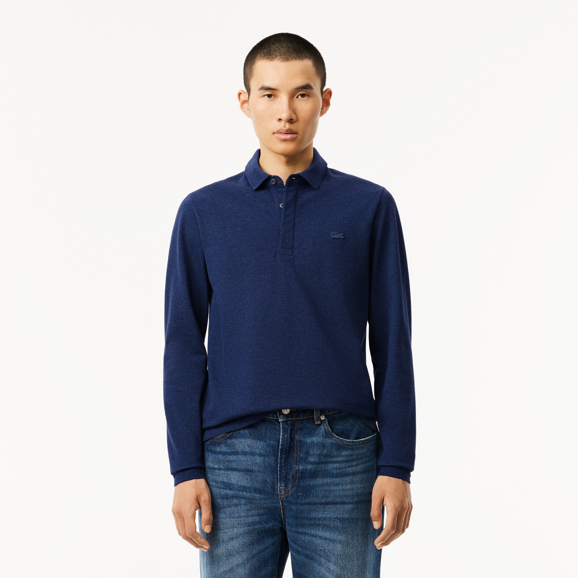 Regular Fit Paris Stretch Pique Polo Shirt