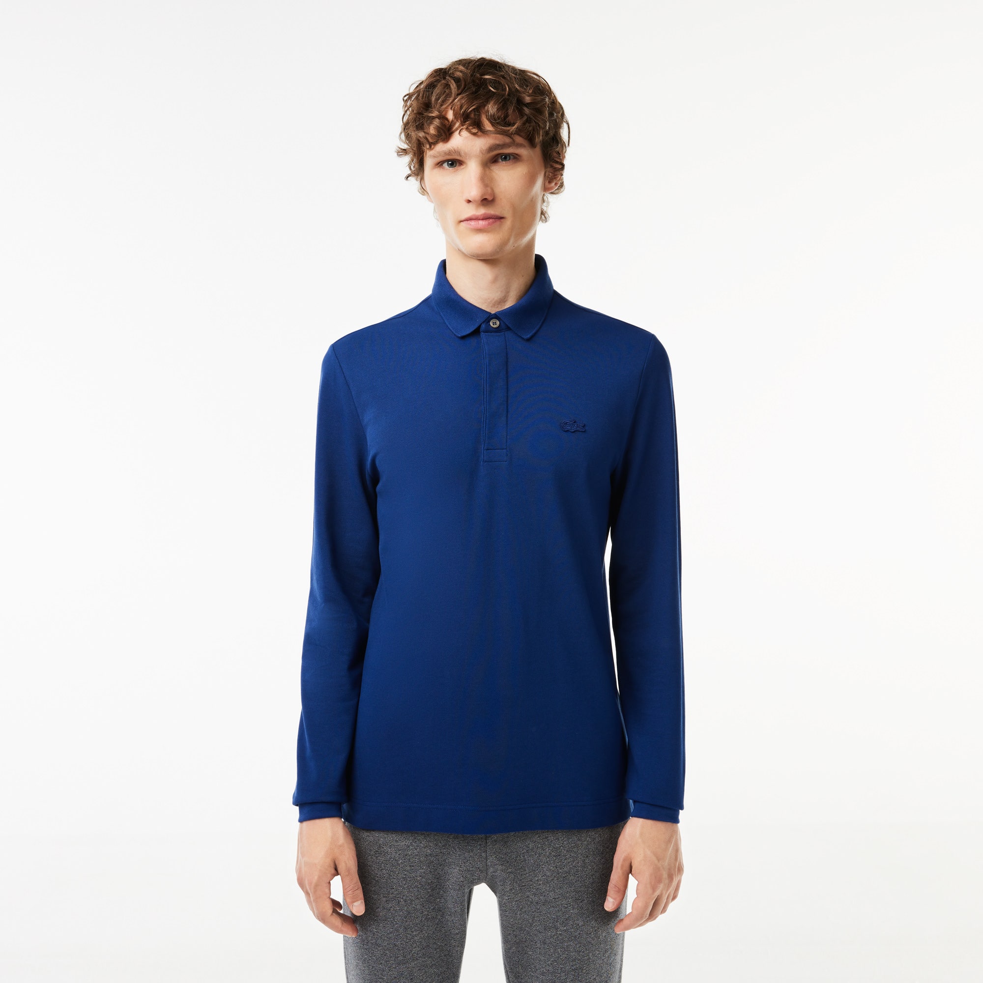 Regular Fit Paris Stretch Pique Polo Shirt