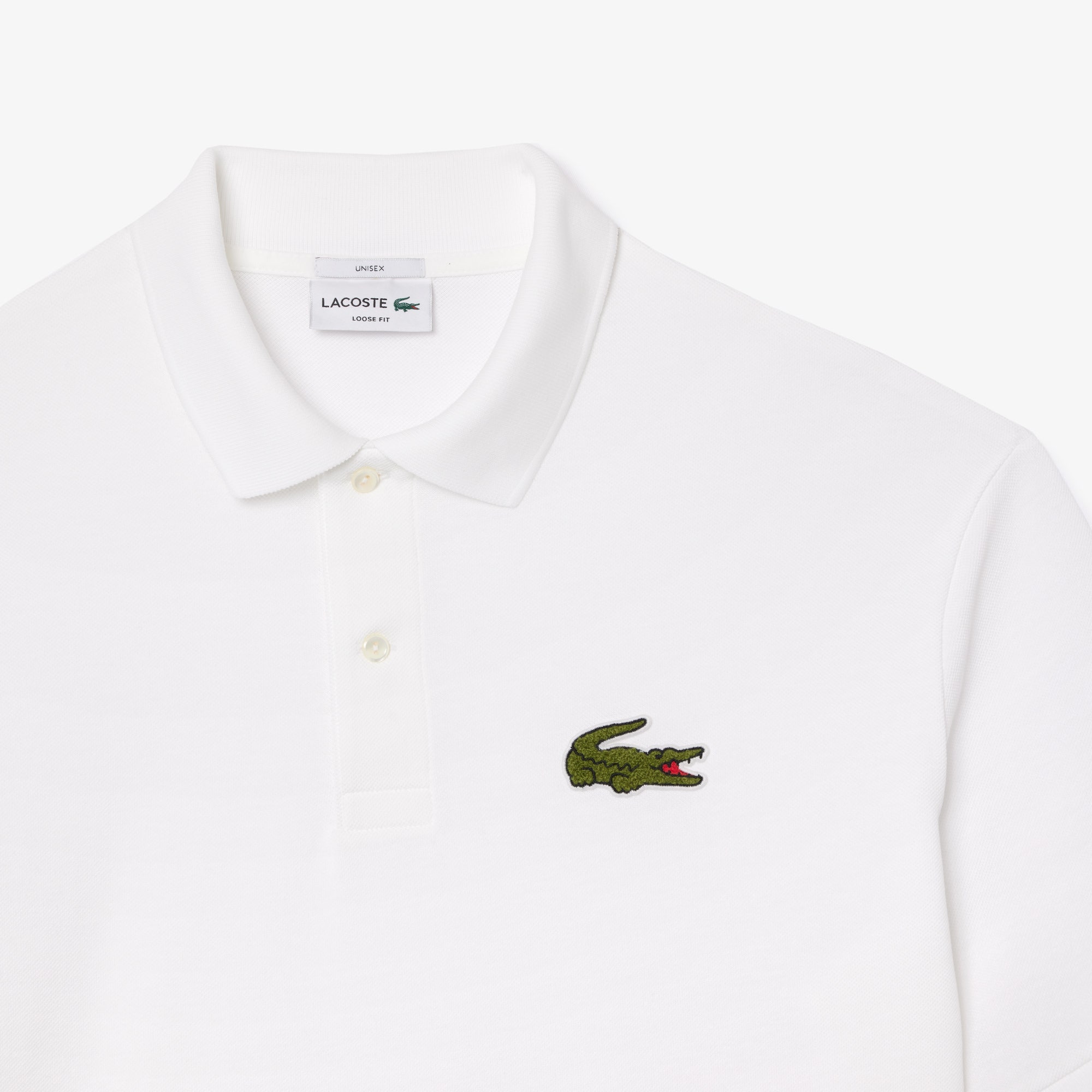 Loose Fit L.12.12 Pique Badge Polo Shirt