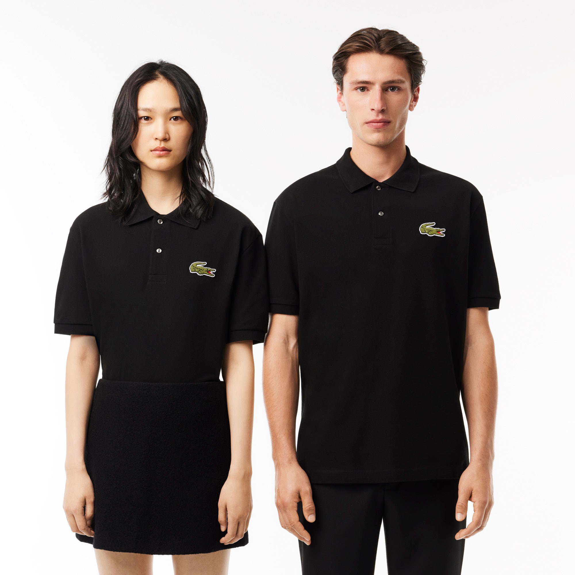 Loose Fit L.12.12 Pique Badge Polo Shirt