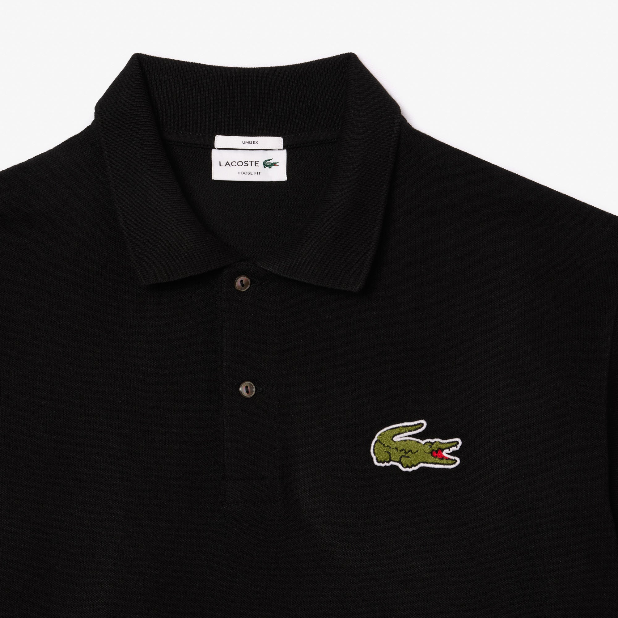 Loose Fit L.12.12 Pique Badge Polo Shirt