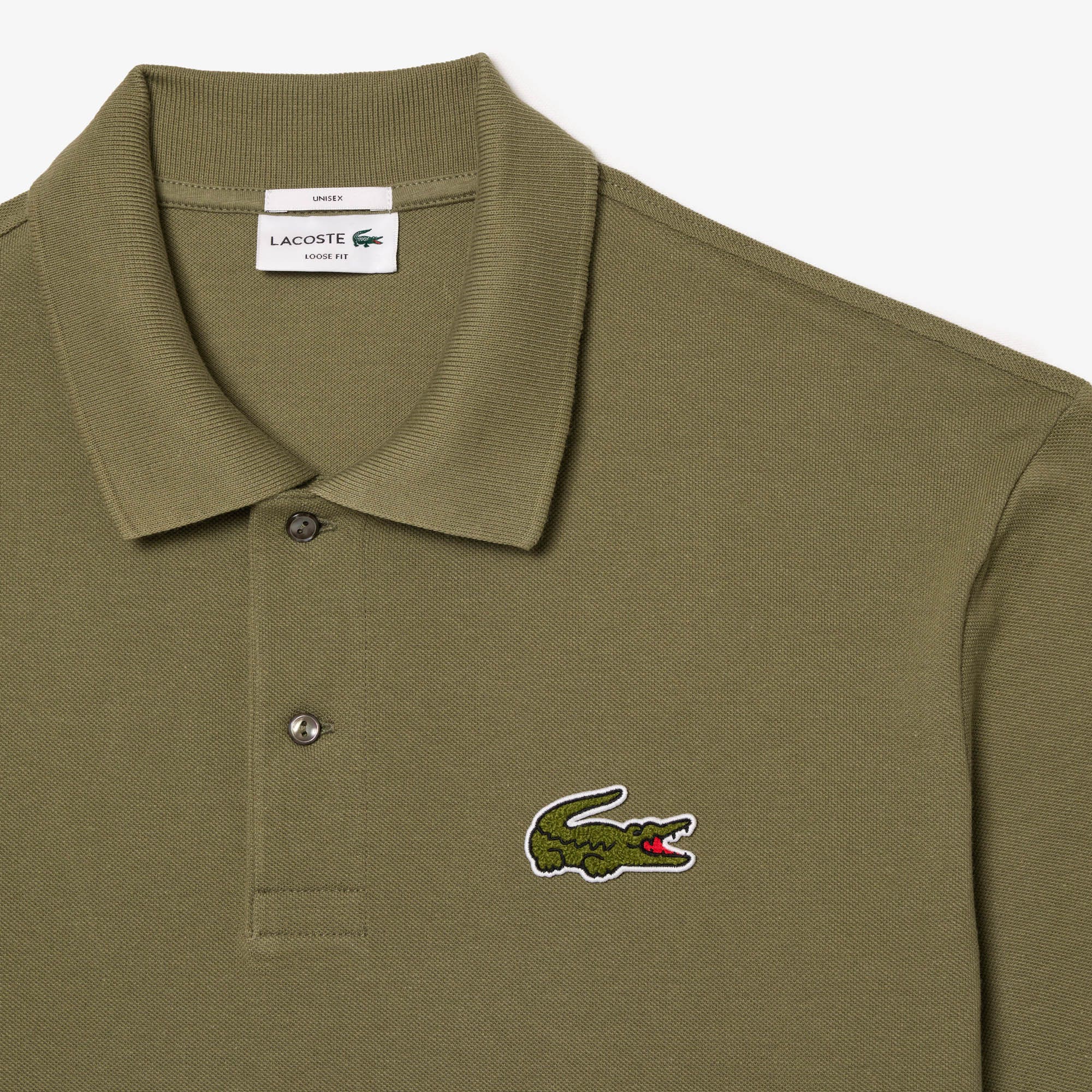 Loose Fit L.12.12 Pique Badge Polo Shirt