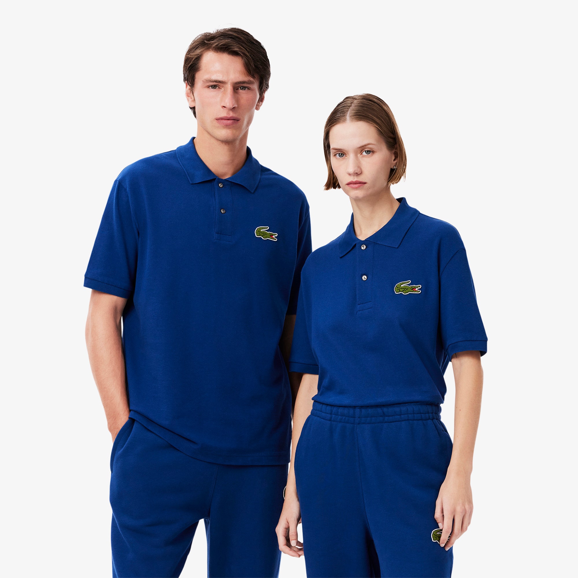 Loose Fit L.12.12 Pique Badge Polo Shirt