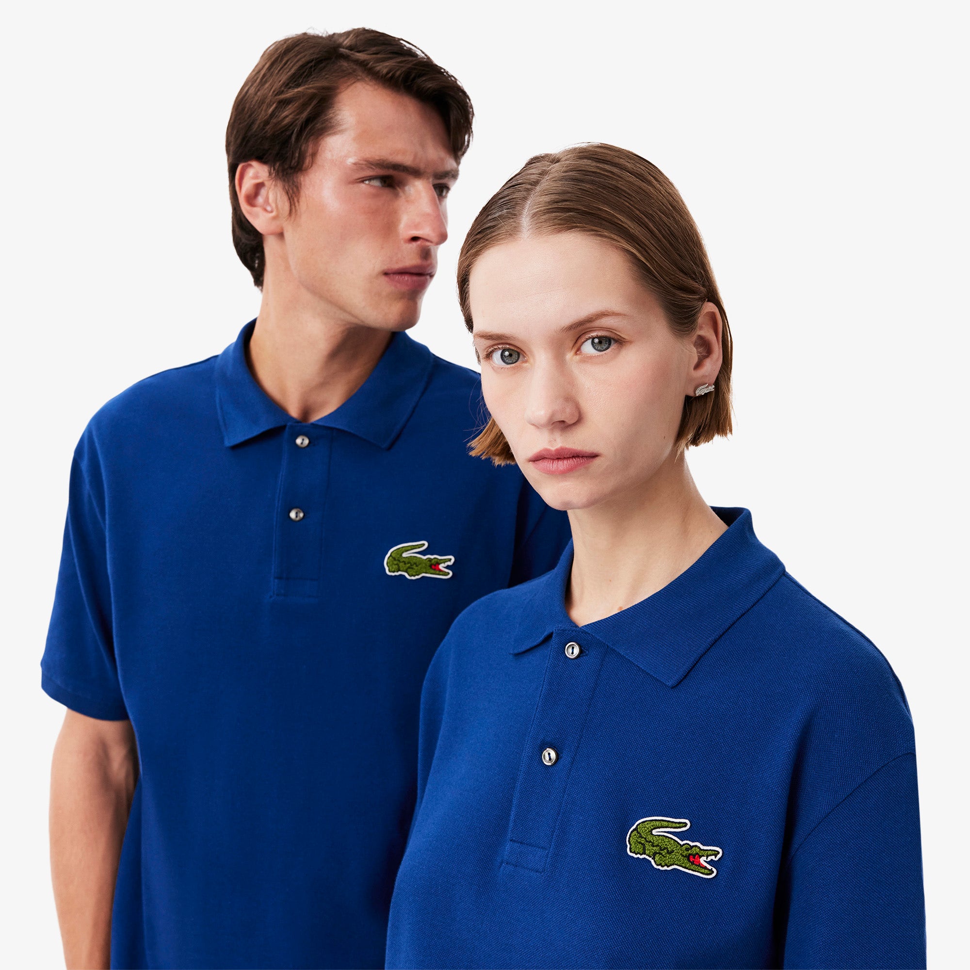 Loose Fit L.12.12 Pique Badge Polo Shirt