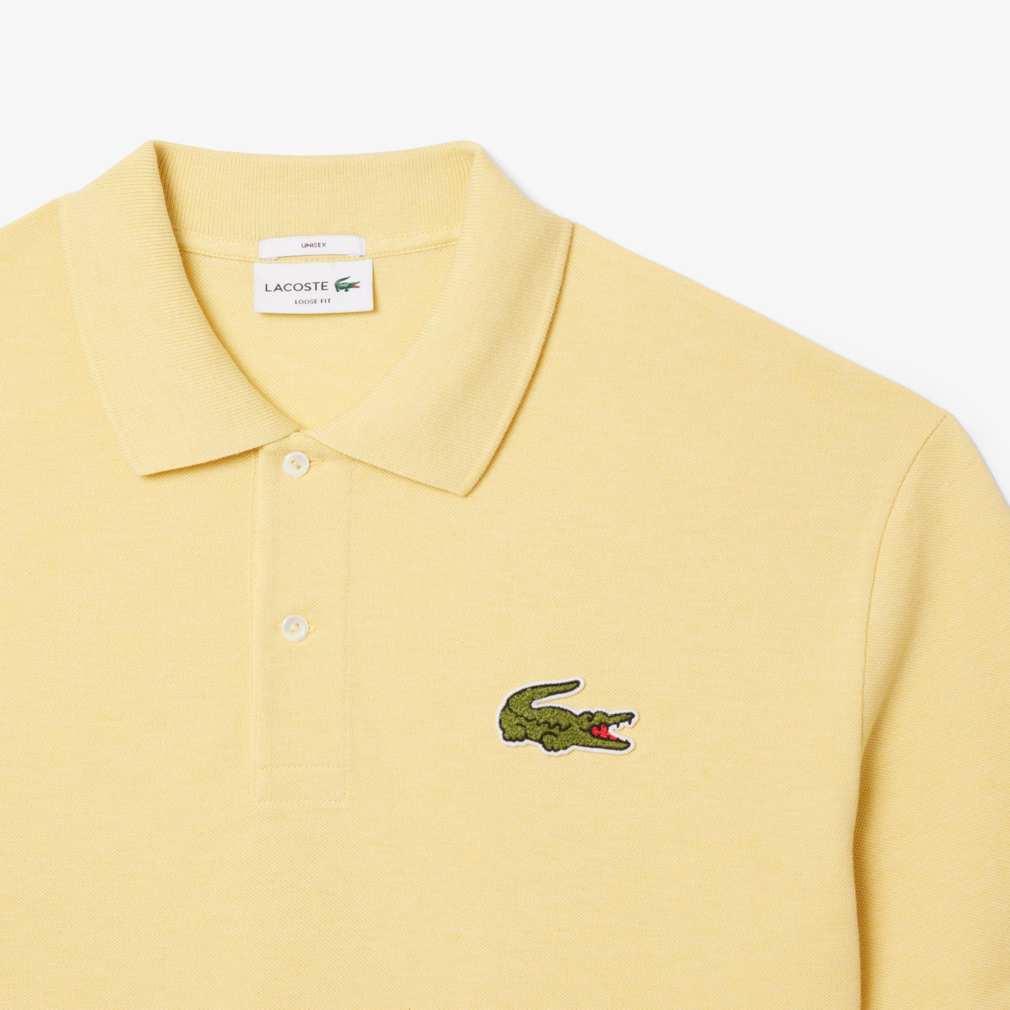 Loose Fit L.12.12 Pique Badge Polo Shirt