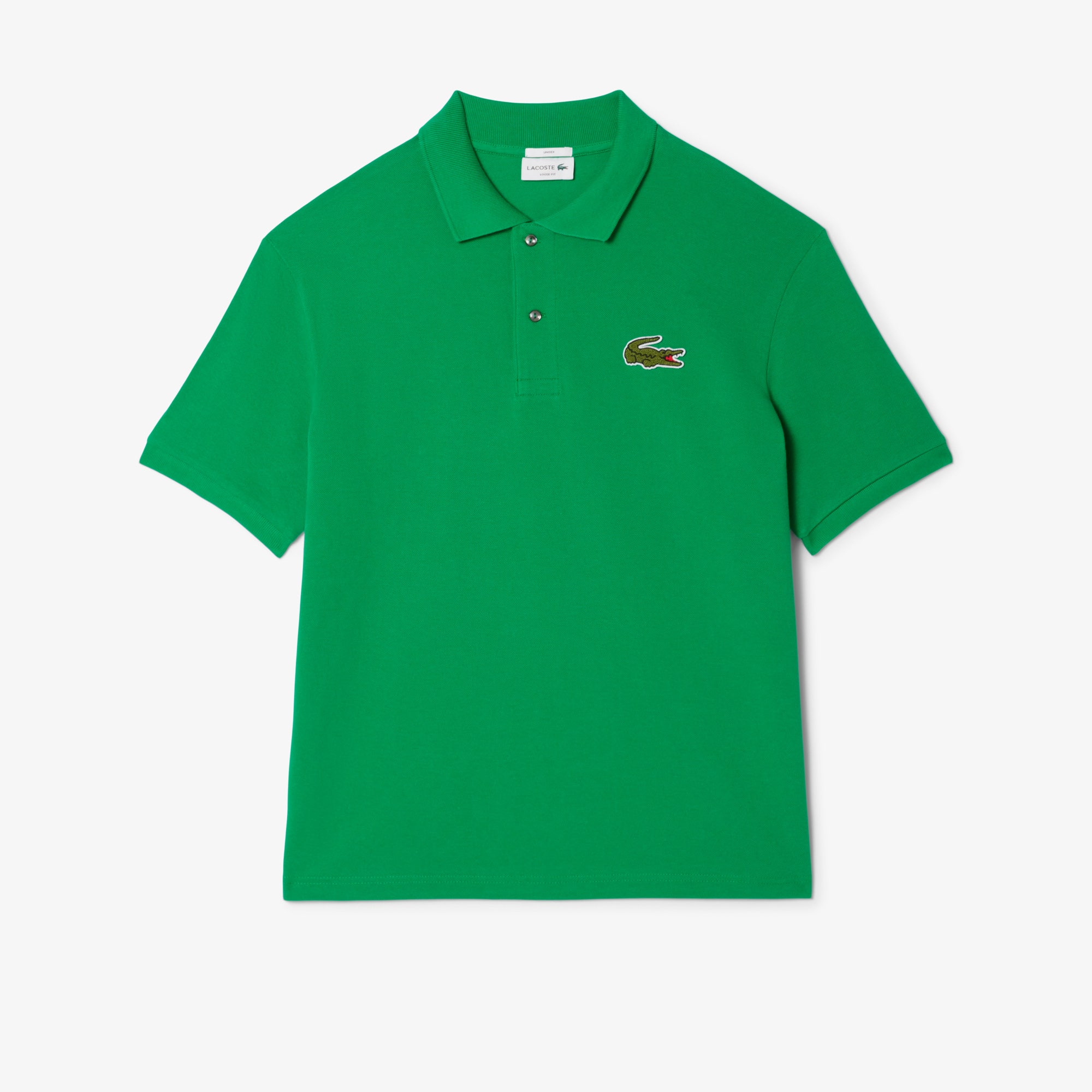 Loose Fit L.12.12 Pique Badge Polo Shirt