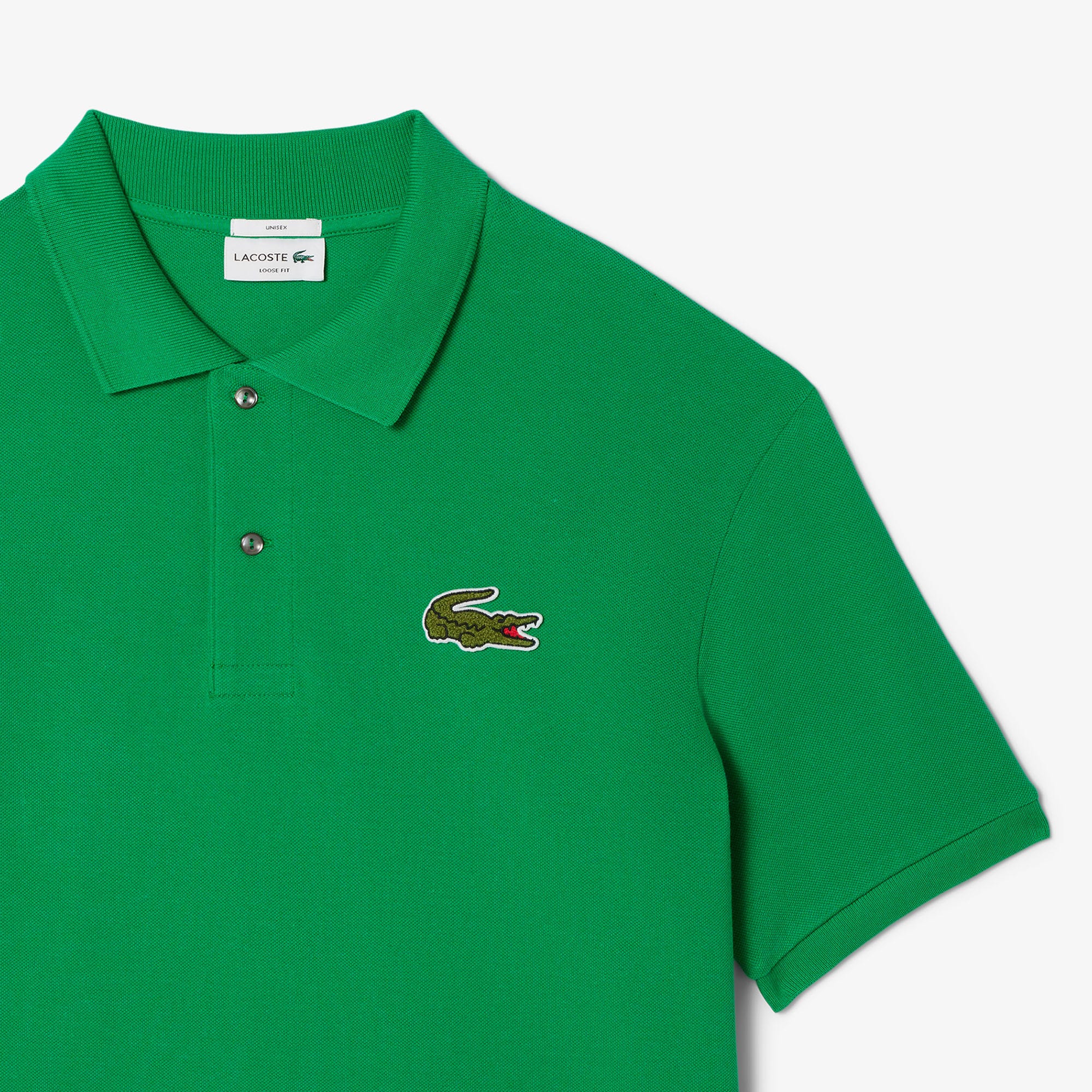 Loose Fit L.12.12 Pique Badge Polo Shirt