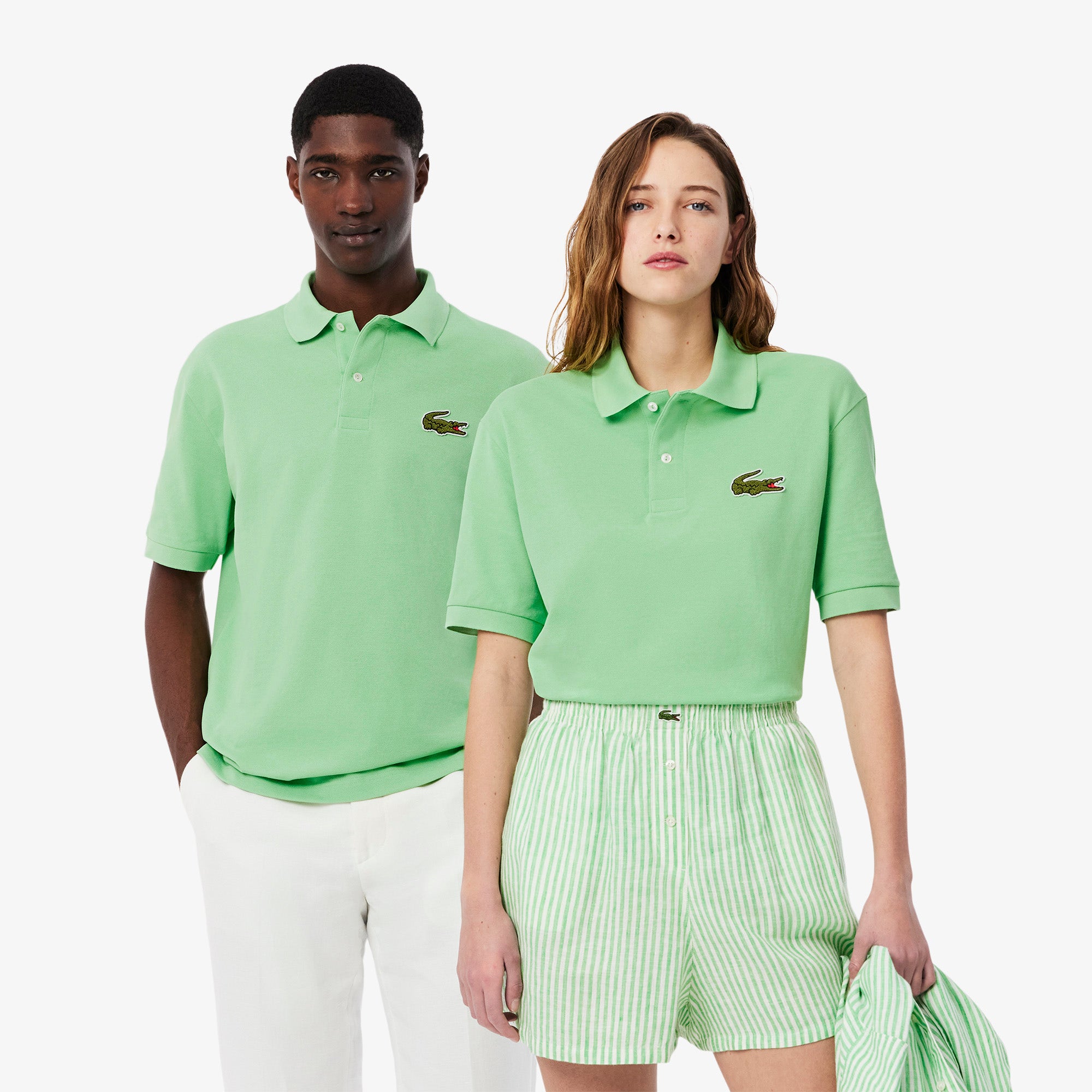 Loose Fit L.12.12 Pique Badge Polo Shirt