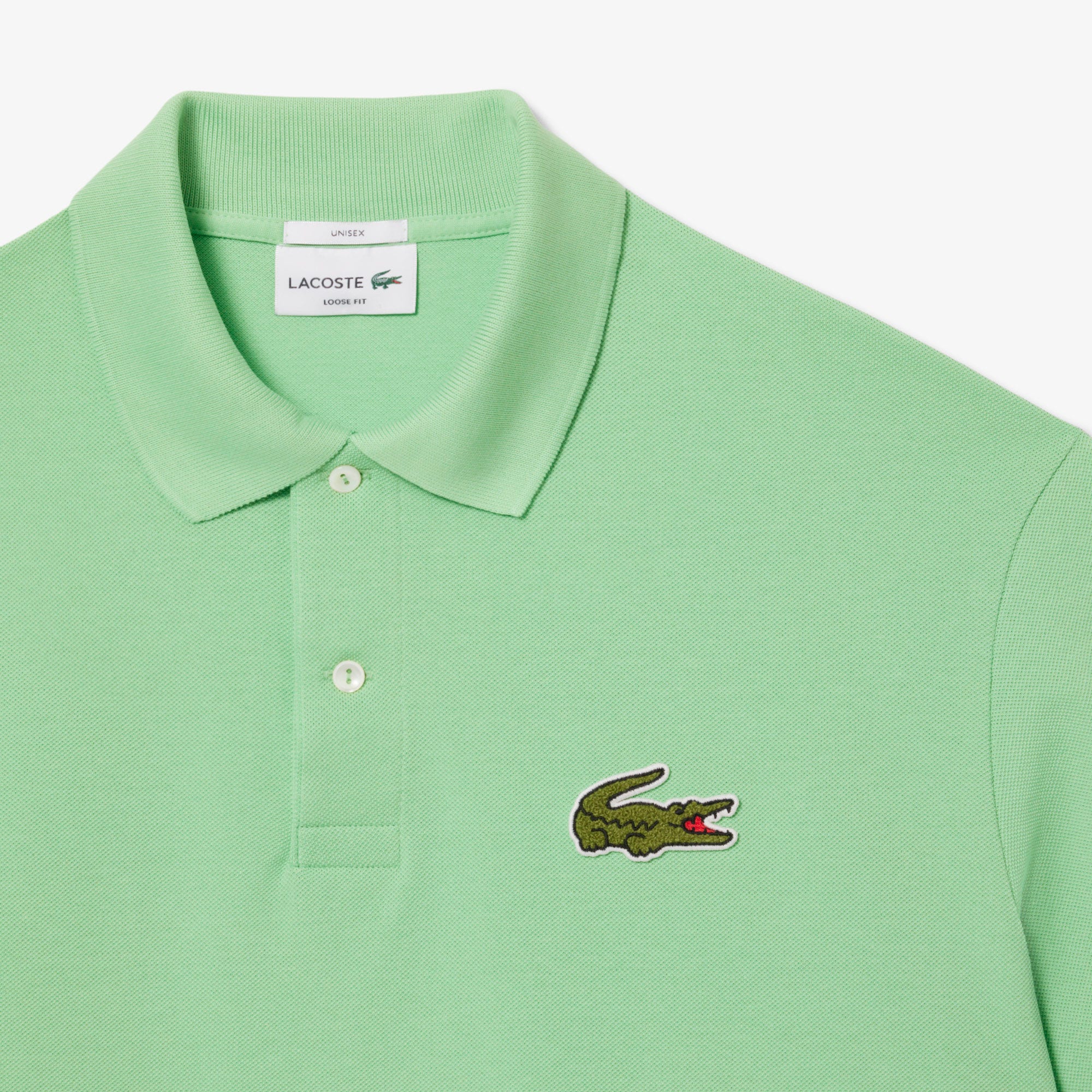 Loose Fit L.12.12 Pique Badge Polo Shirt