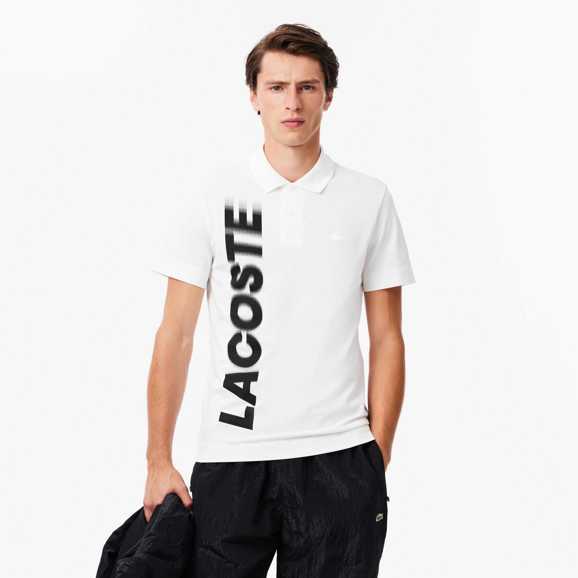 Regular Fit Lacoste Movement Printed Polo Shirt