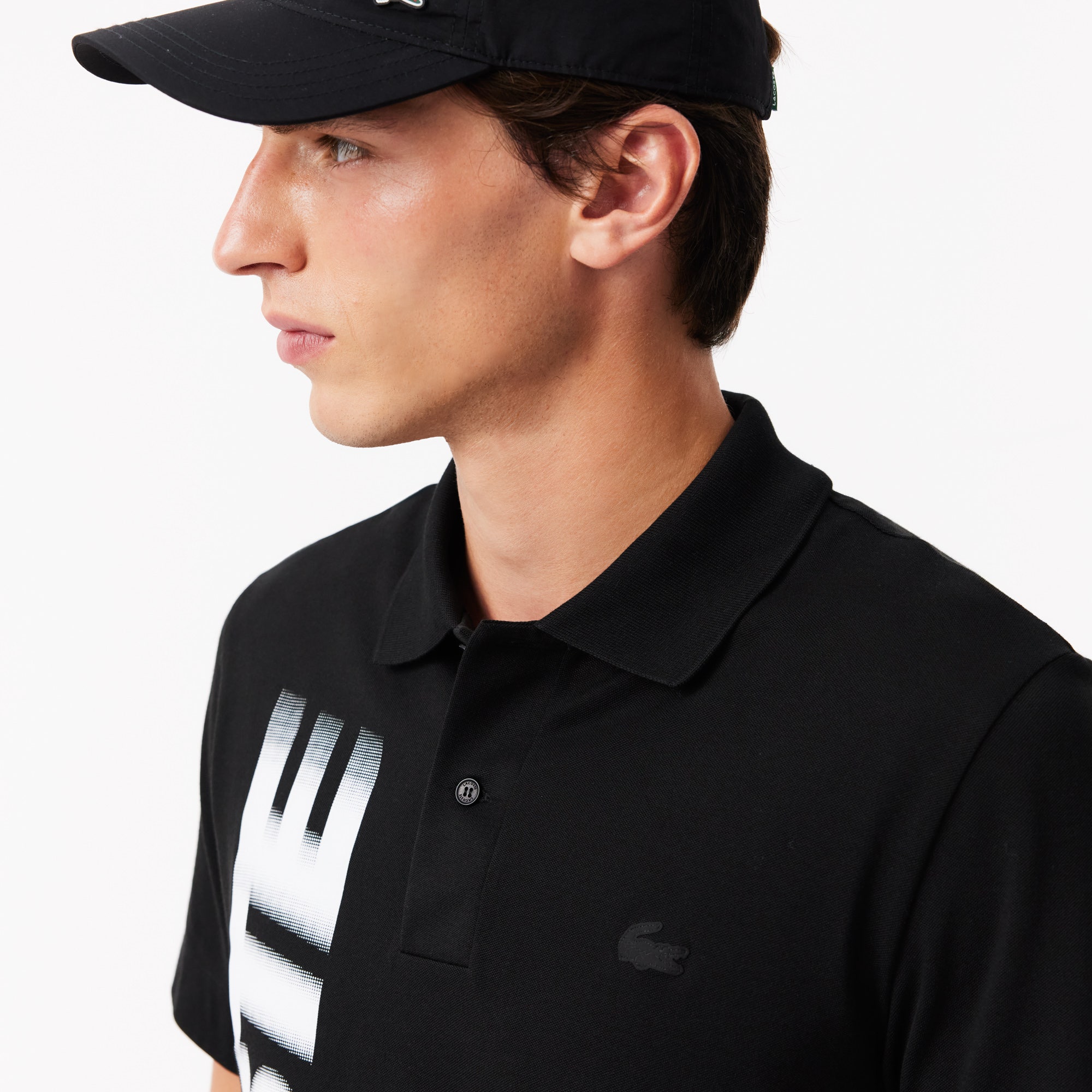 Regular Fit Lacoste Movement Printed Polo Shirt