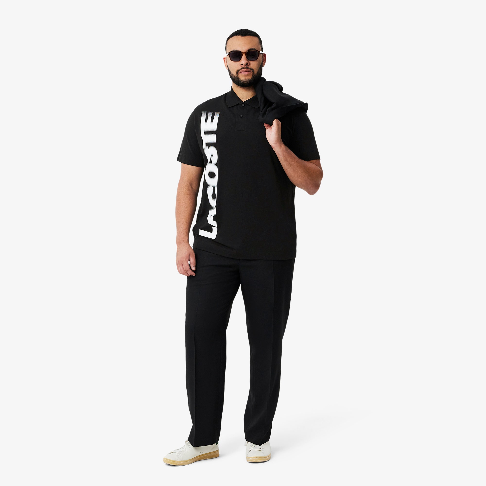Regular Fit Lacoste Movement Printed Polo Shirt