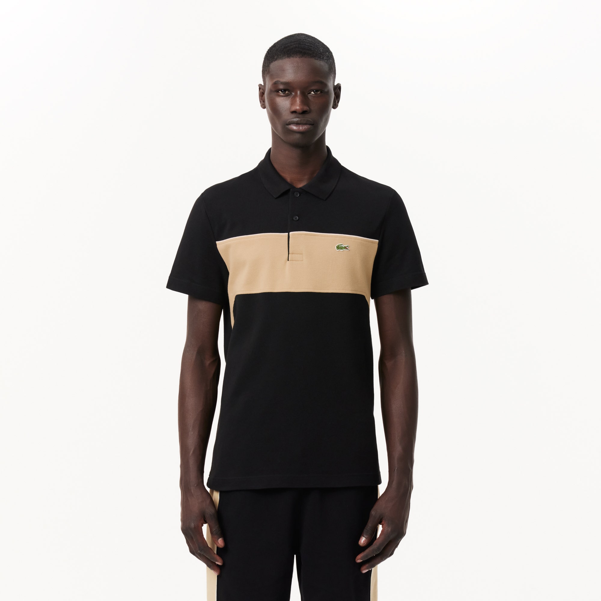 Regular Fit L.12.12 Colour-Block Polo Shirt
