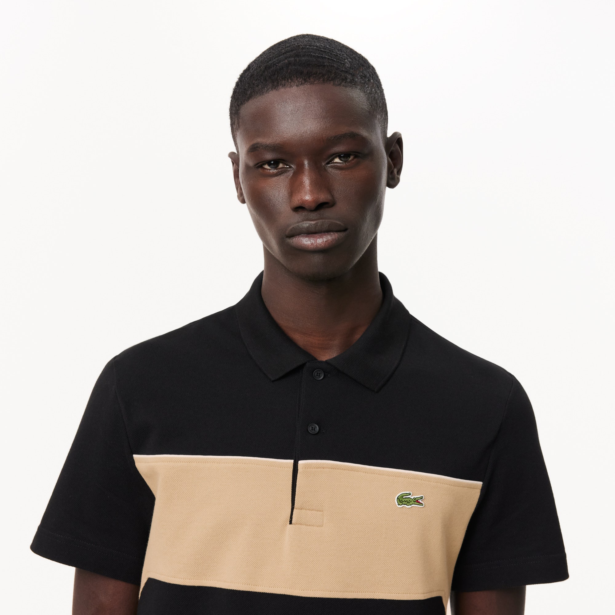 Regular Fit L.12.12 Colour-Block Polo Shirt