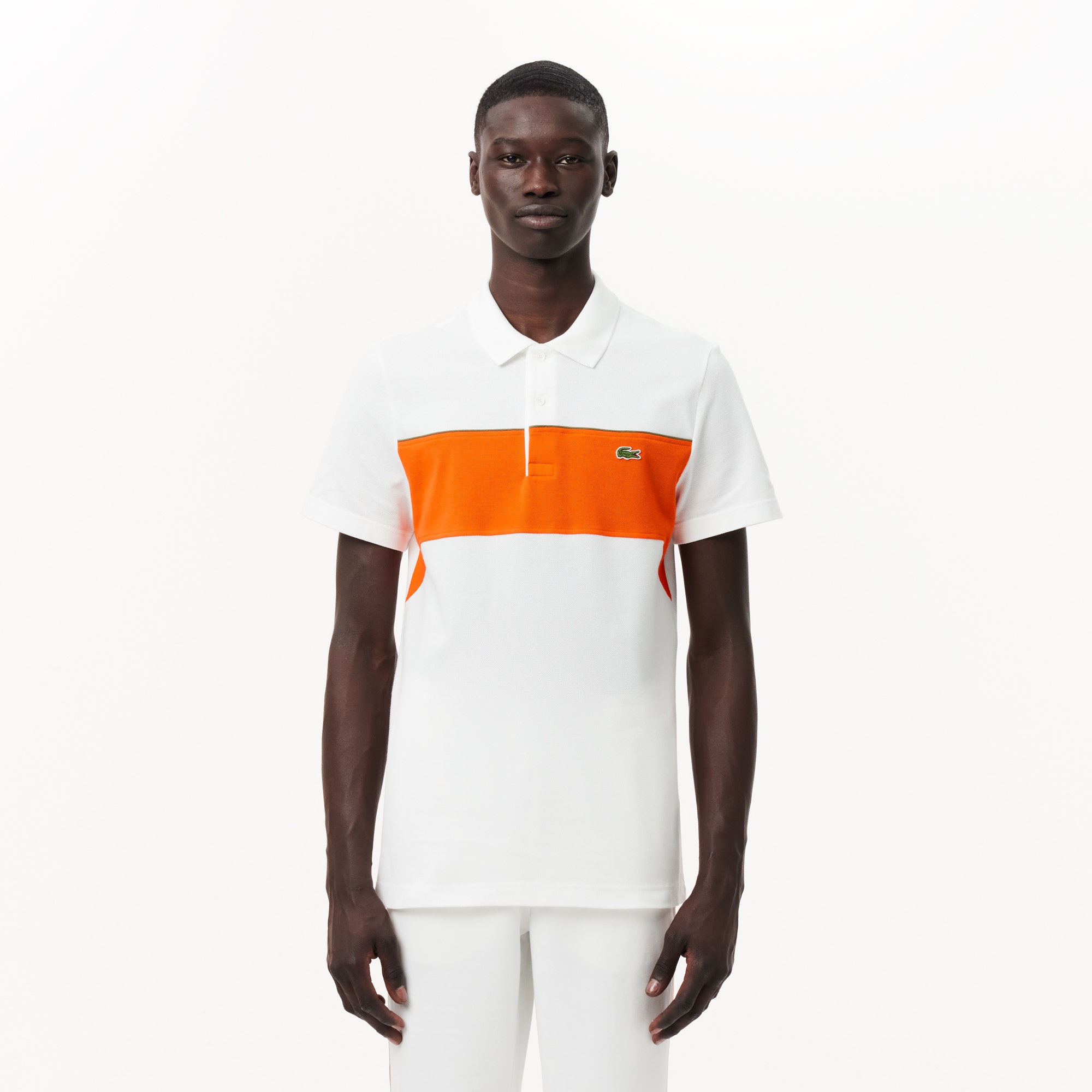 Regular Fit L.12.12 Colour-Block Polo Shirt