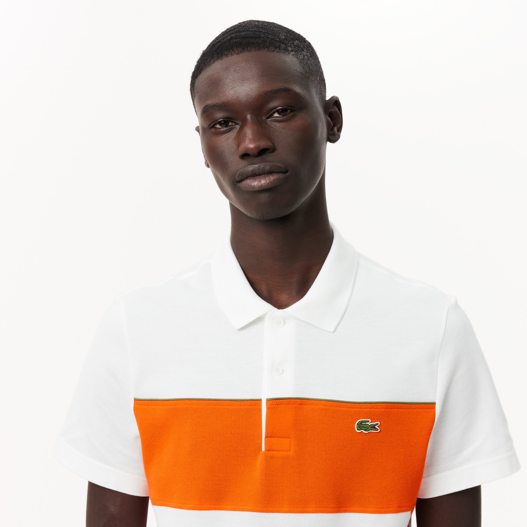 Regular Fit L.12.12 Colour-Block Polo Shirt