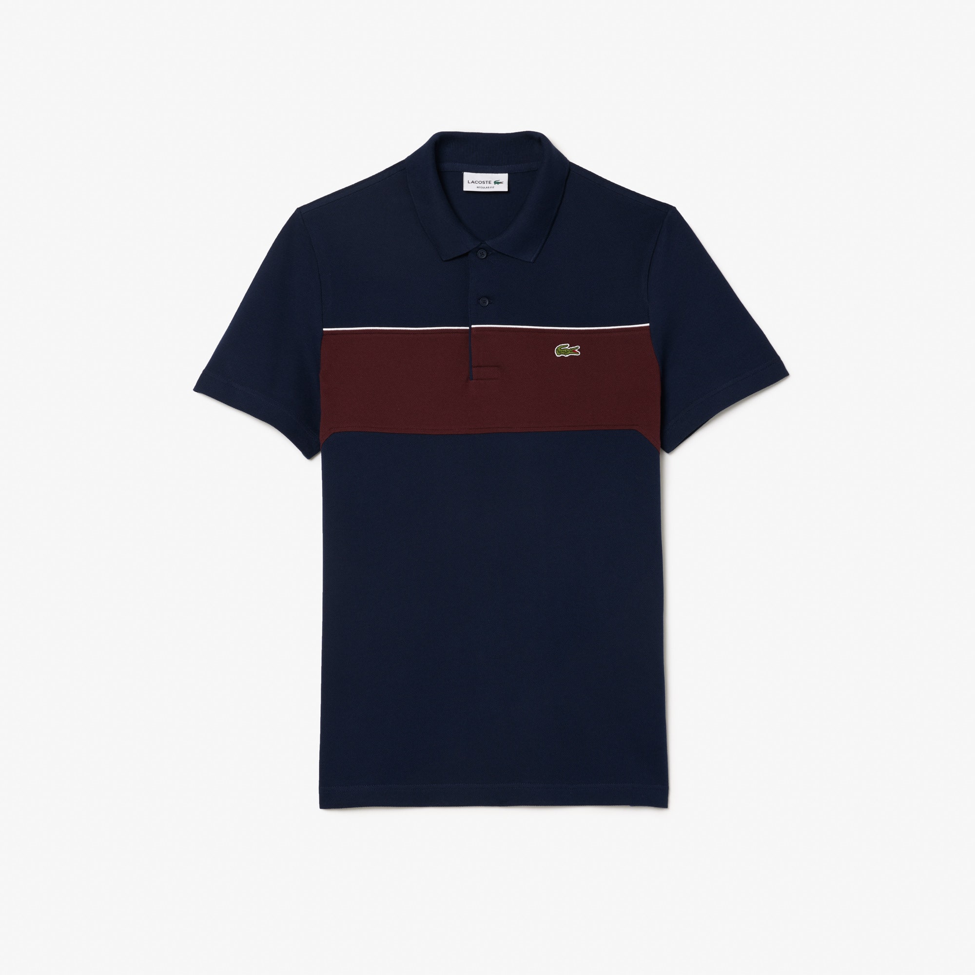 Regular Fit L.12.12 Colour-Block Polo Shirt