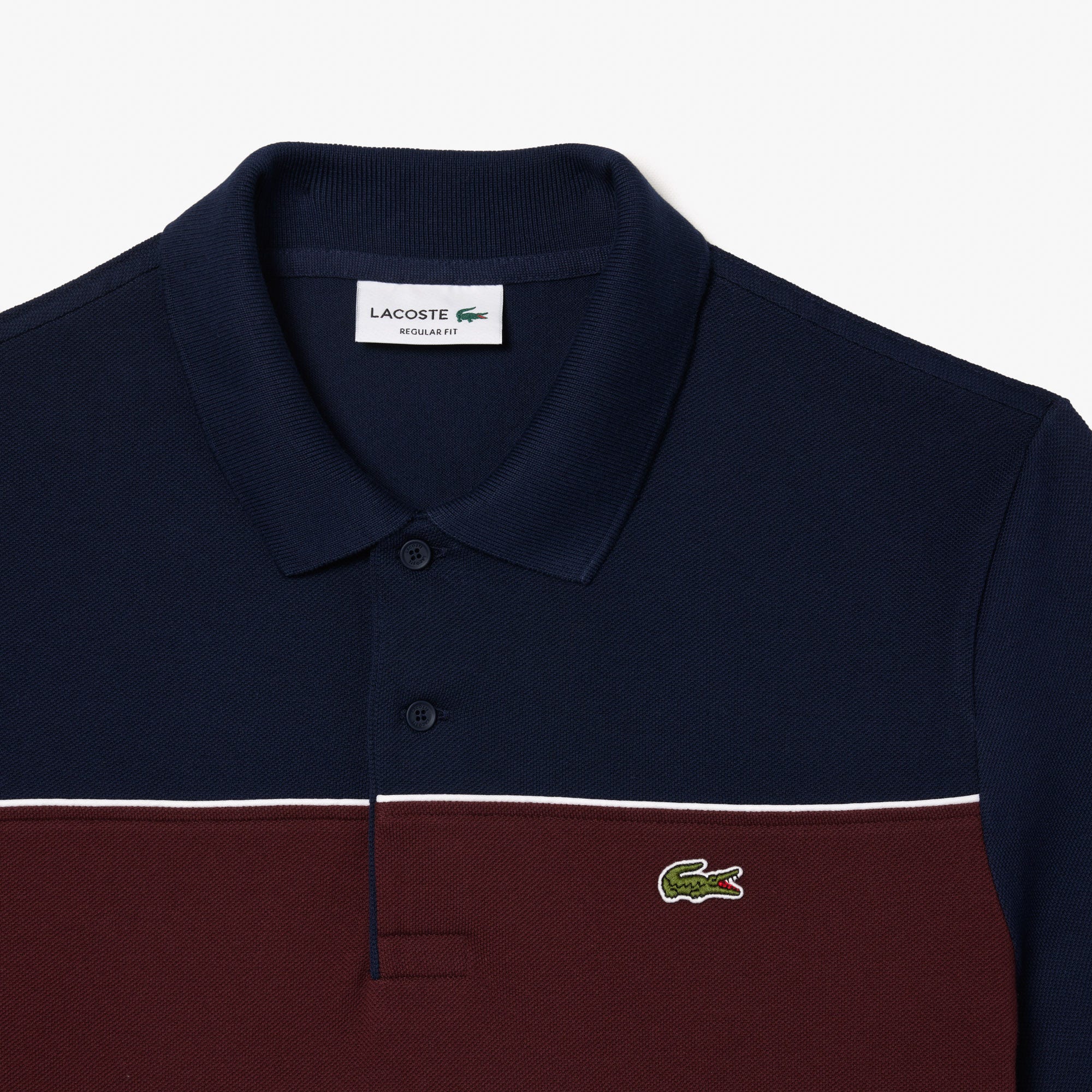 Regular Fit L.12.12 Colour-Block Polo Shirt