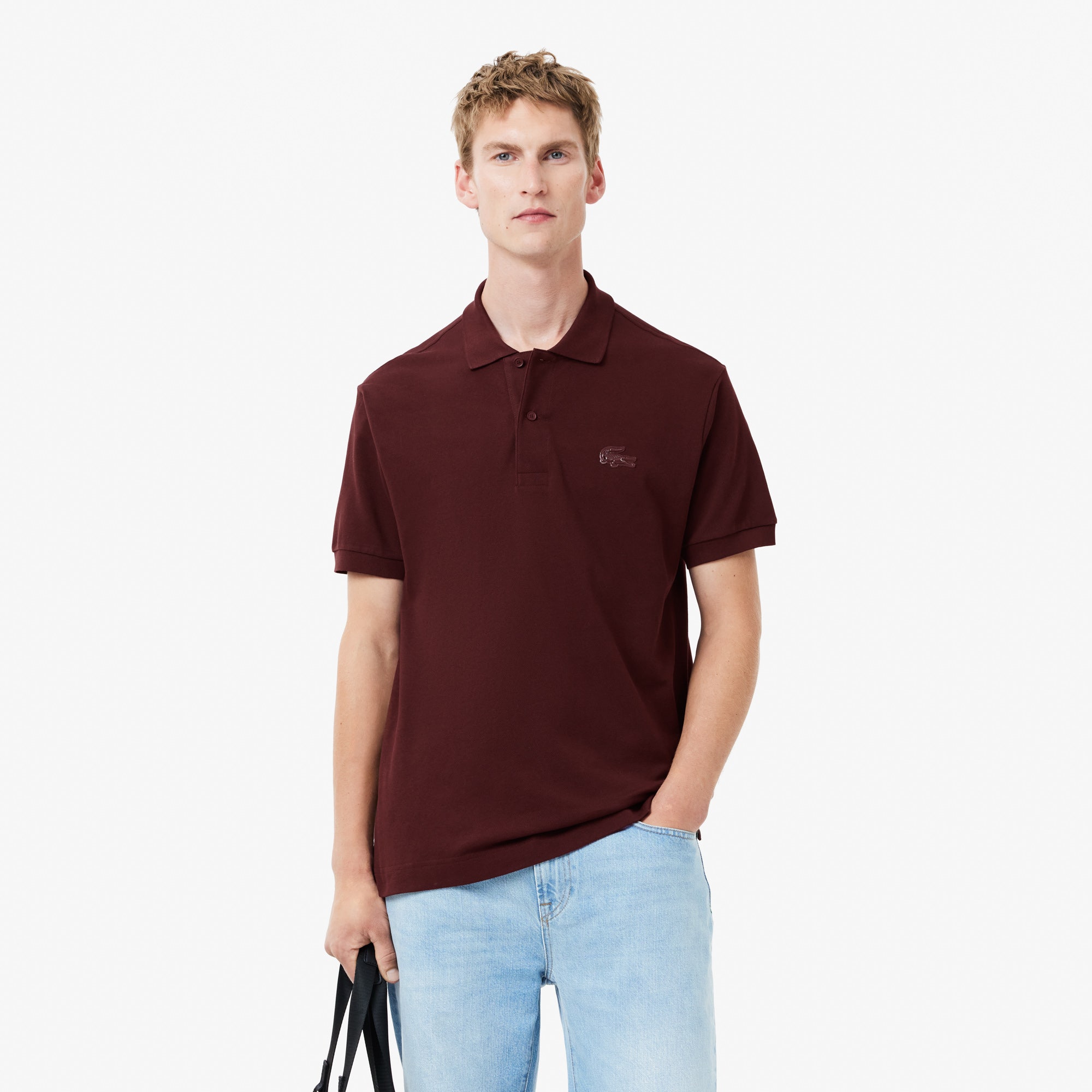 Classic Fit L.12.12 Badge Polo Shirt