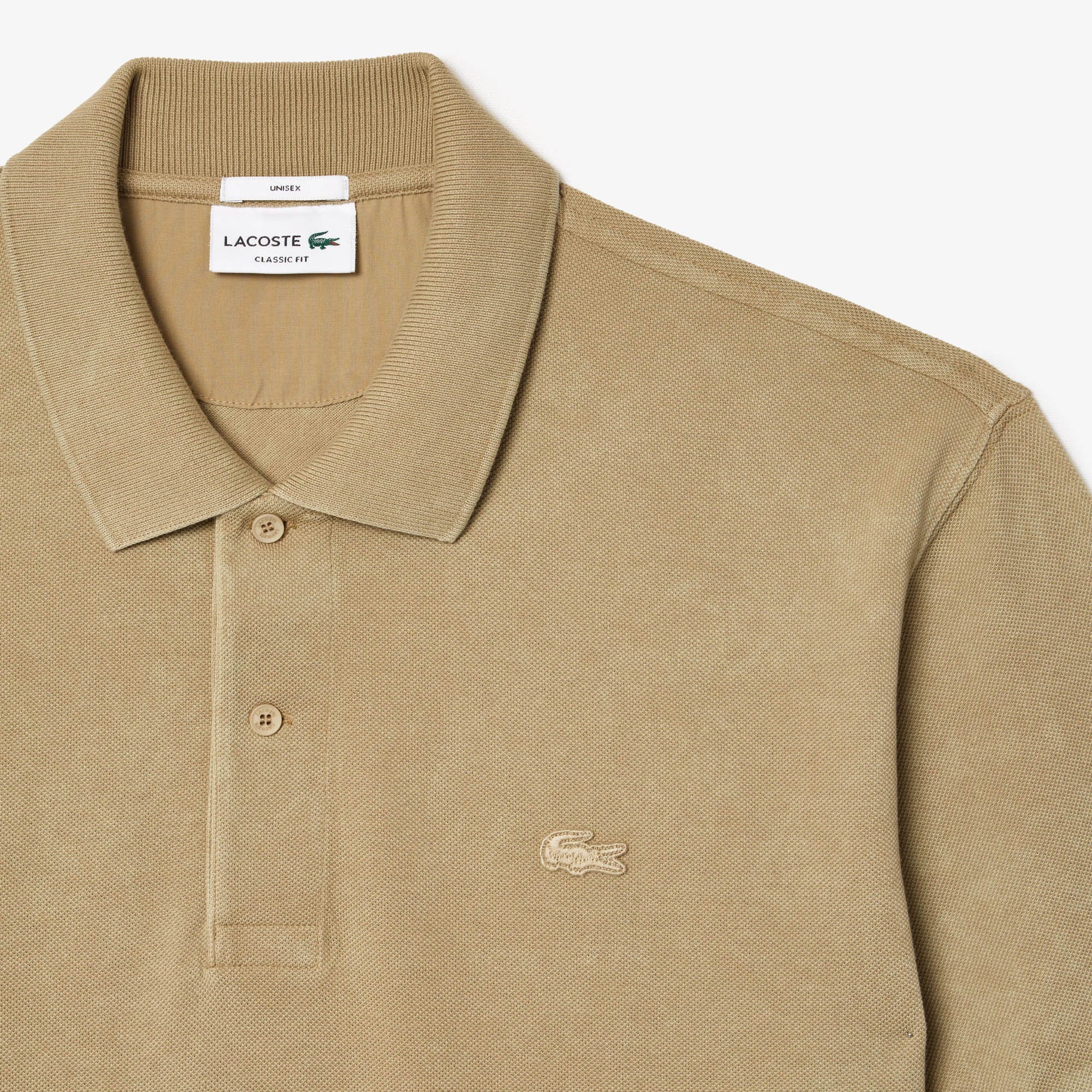 Classic Fit L.12.12 Washed Effect Polo Shirt