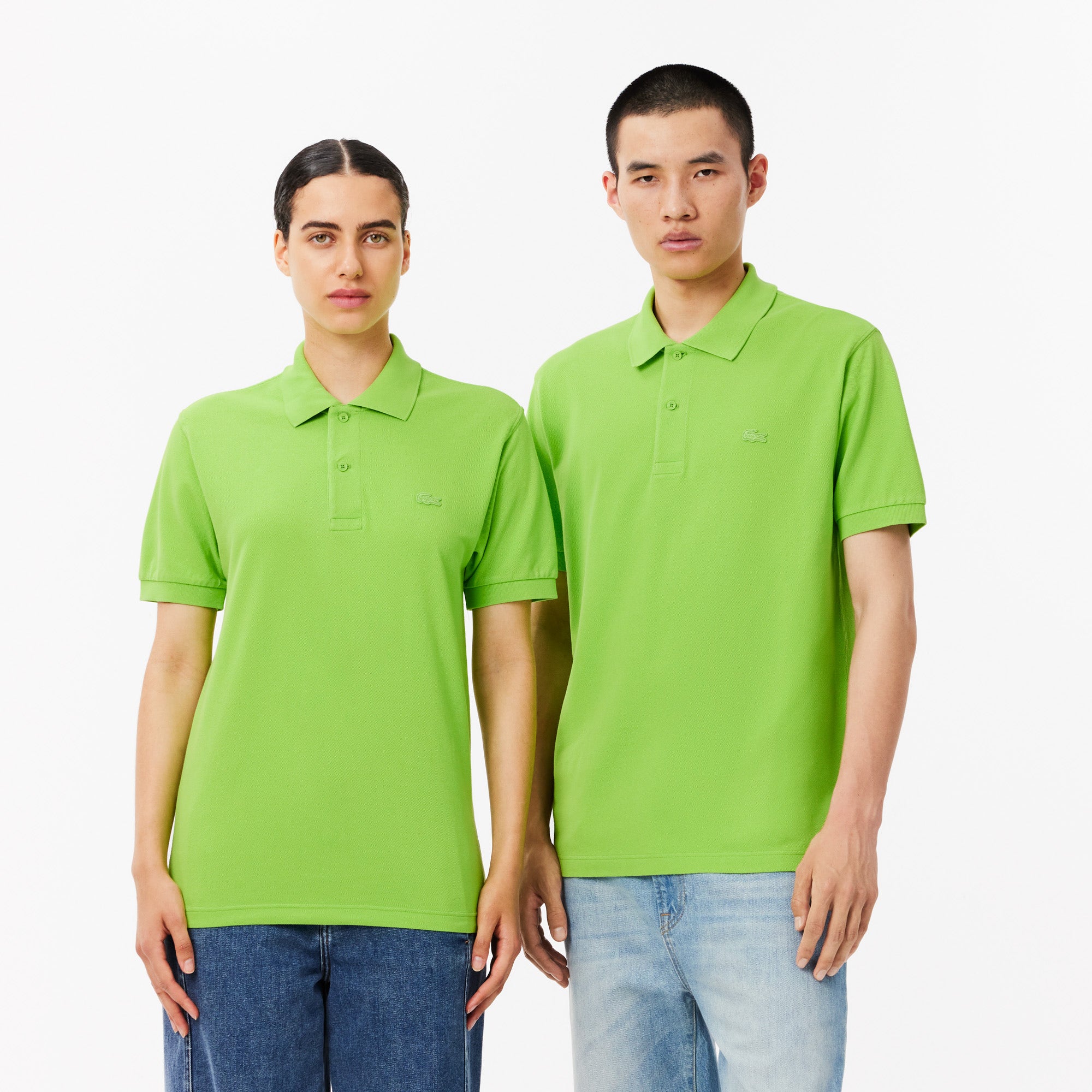 Classic Fit L.12.12 Washed Effect Polo Shirt