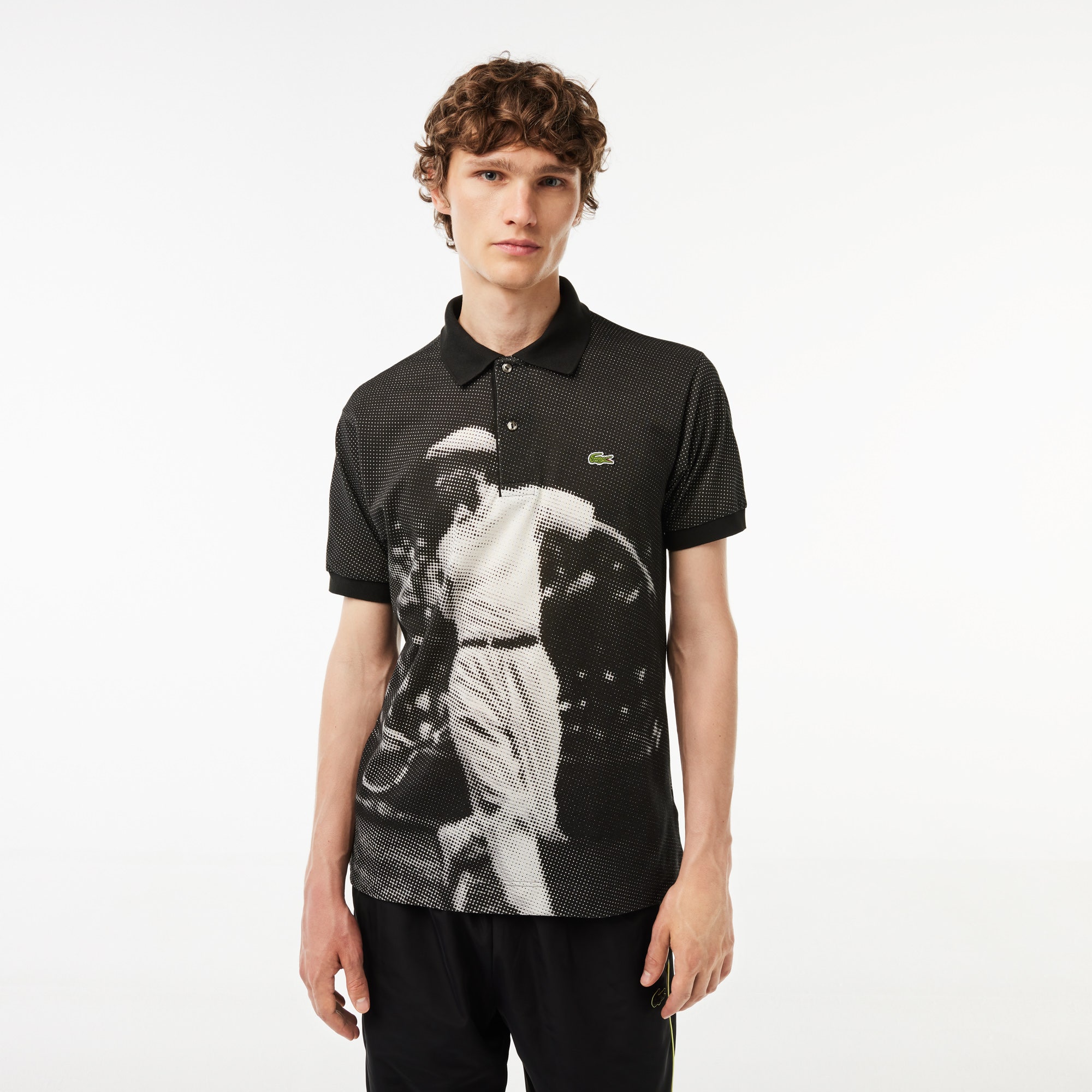 Original L.12.12 Rene Lacoste Print Polo Shirt