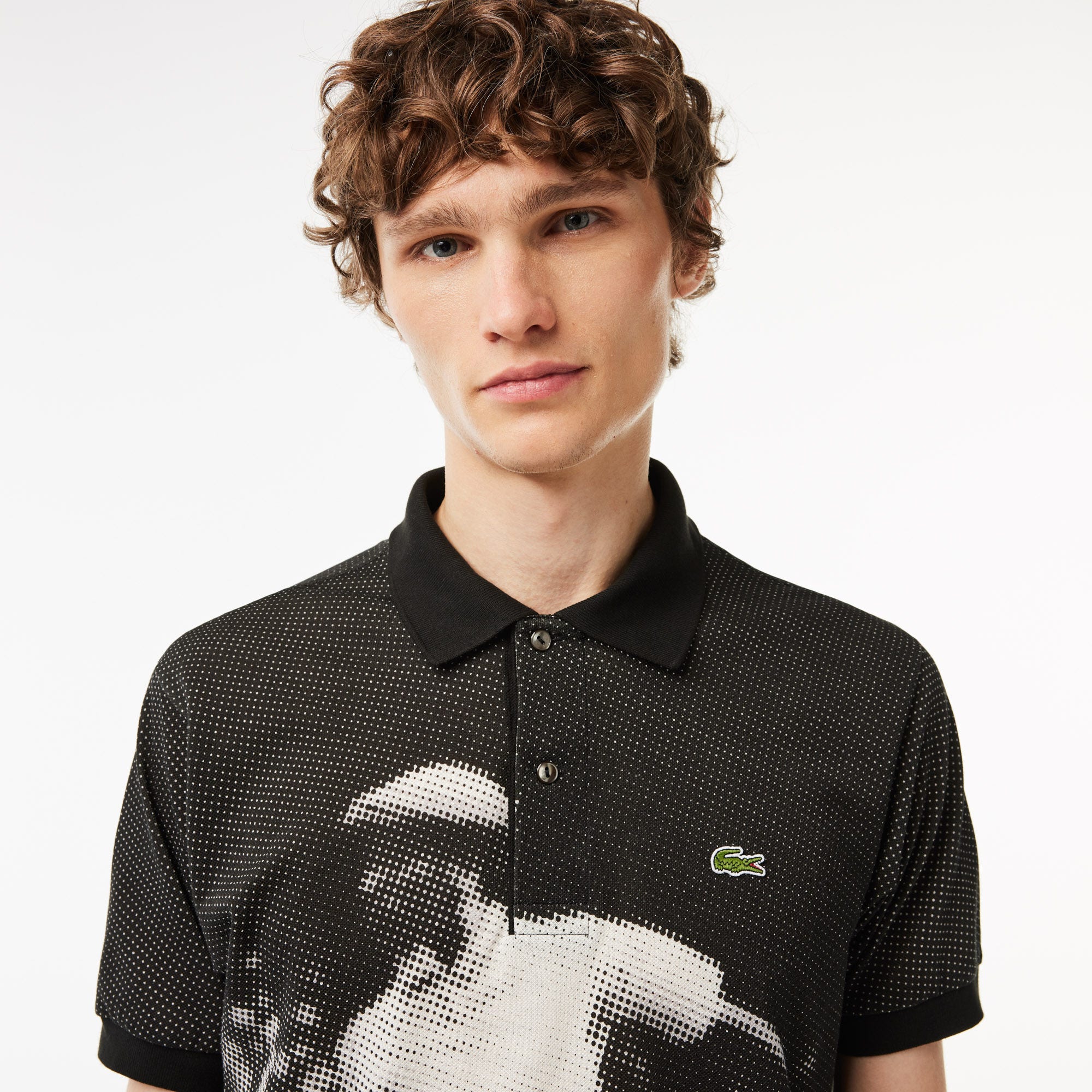 Original L.12.12 Rene Lacoste Print Polo Shirt