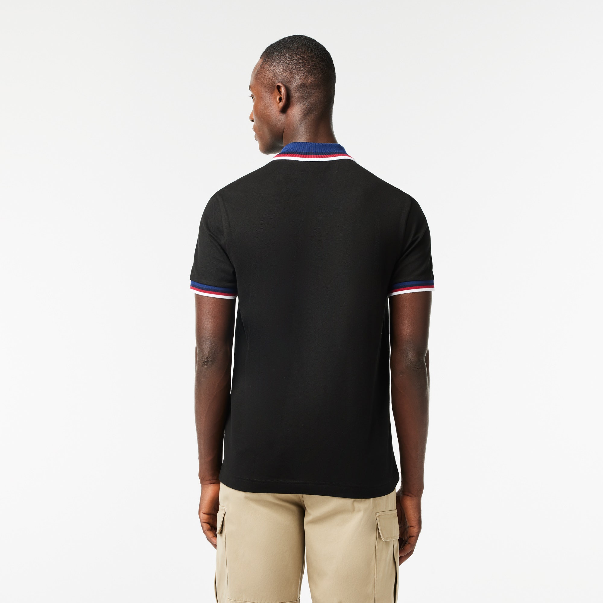 Regular Fit Stretch Mini Pique Polo Shirt