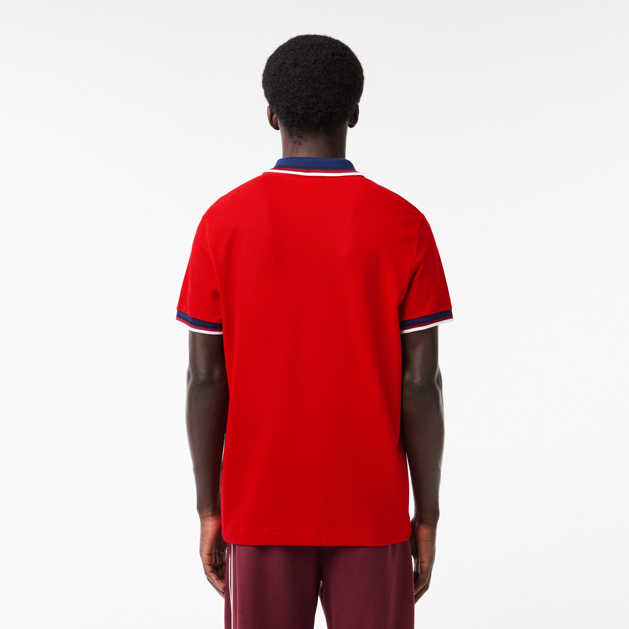 Regular Fit Stretch Mini Pique Polo Shirt